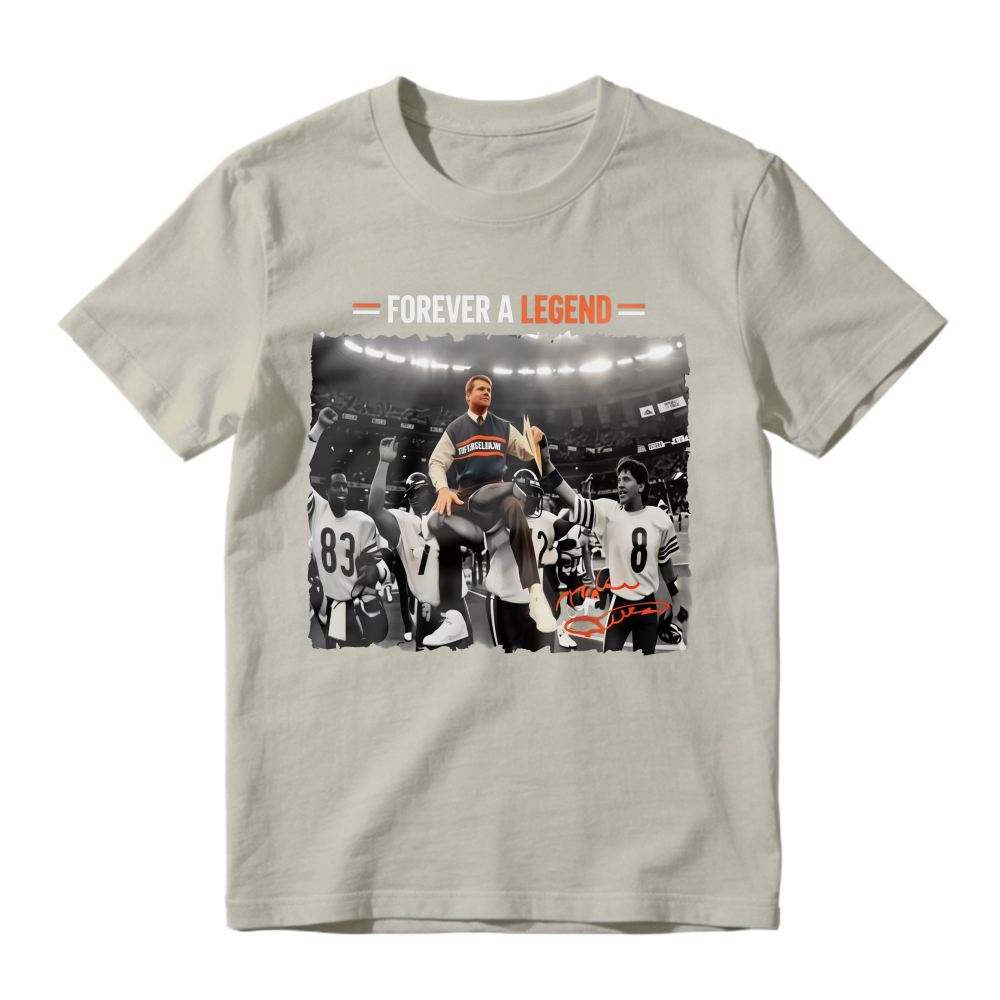 Retro Stadium Victory Art Graphic Tee Unisex Sports Legend Quote T-Shirt