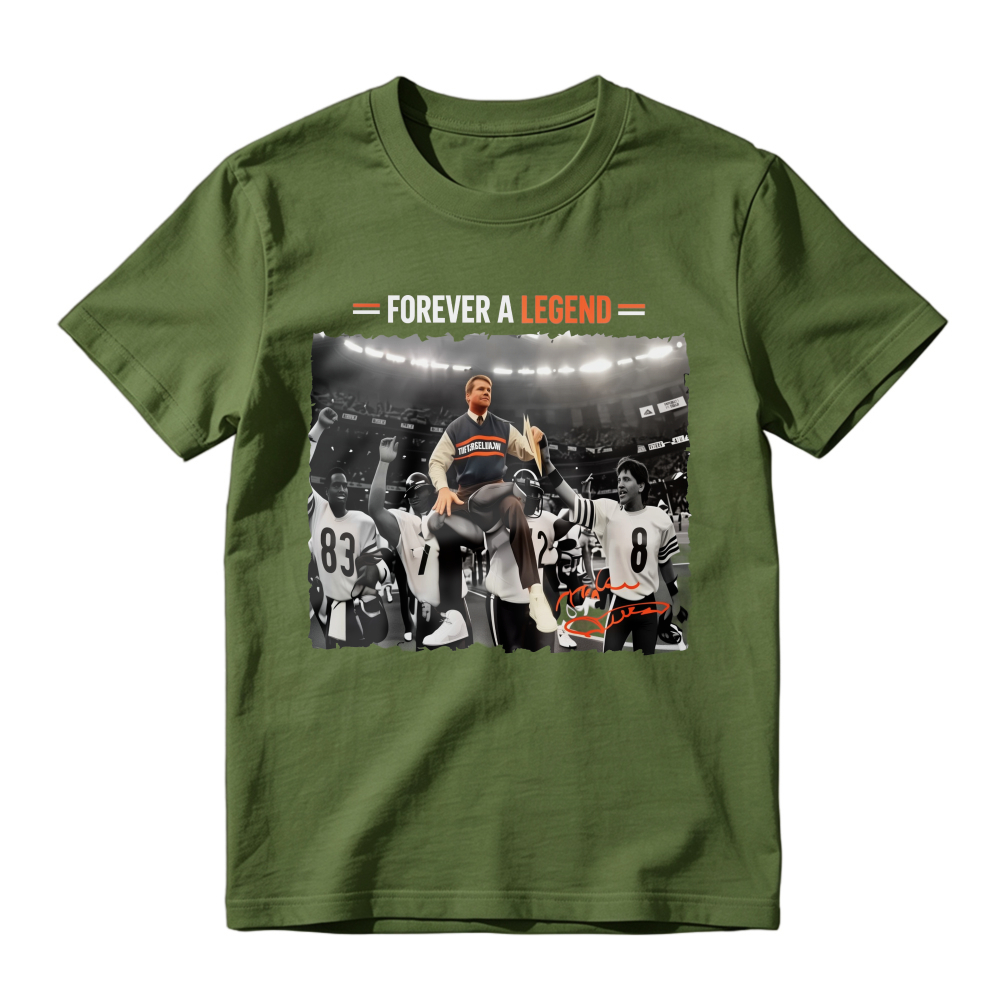 Retro Stadium Victory Art Graphic Tee Unisex Sports Legend Quote T-Shirt