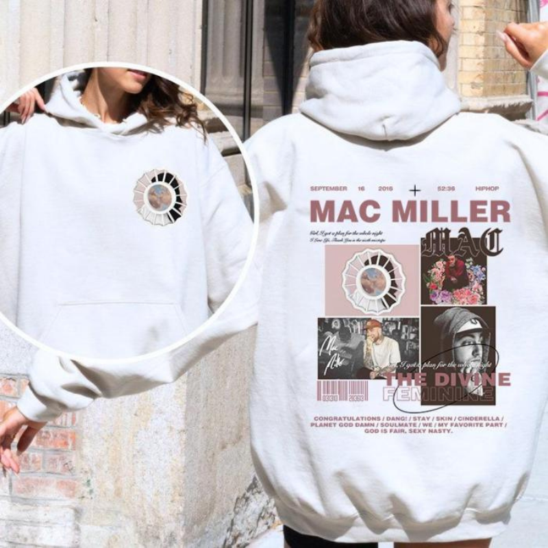Mac Mil1er Tiny Desk Concert Vintage Hip Hop Music Hoodie