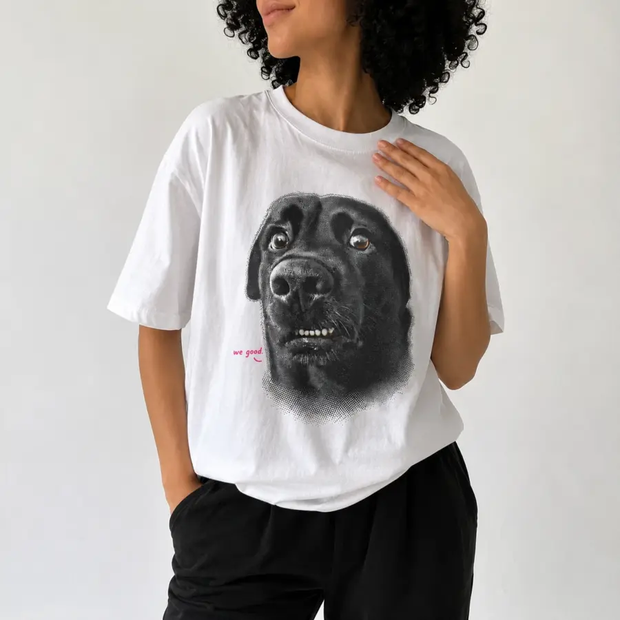 The Nervous Smile Funny Cotton Graphic Tee
