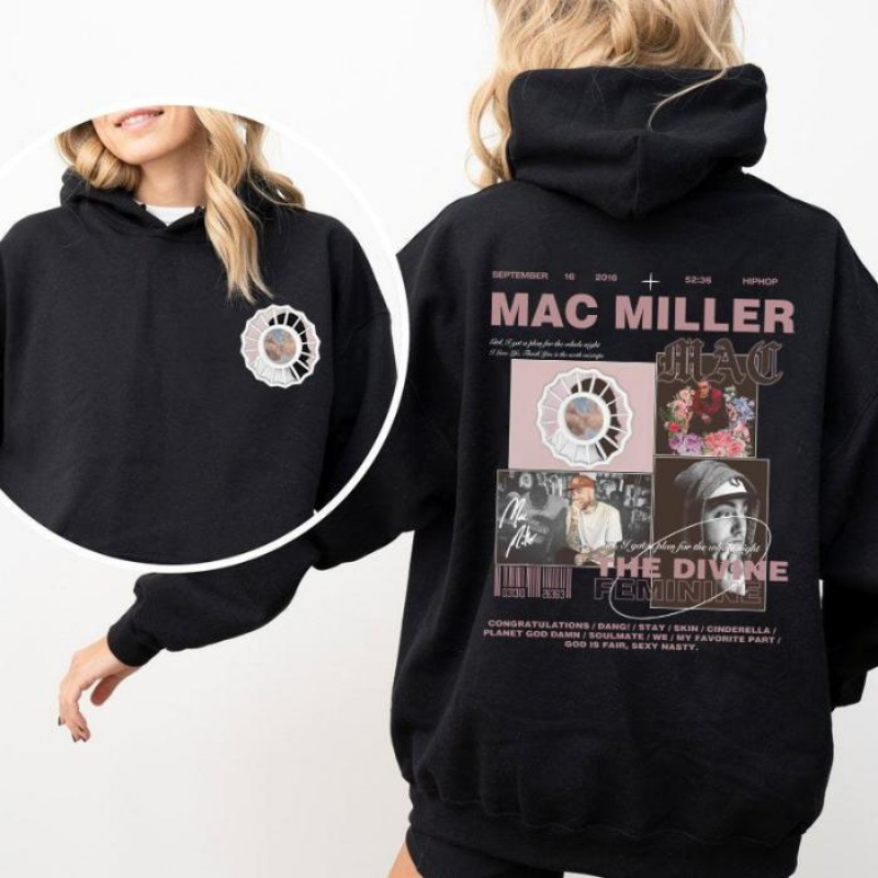Mac Mil1er Tiny Desk Concert Vintage Hip Hop Music Hoodie