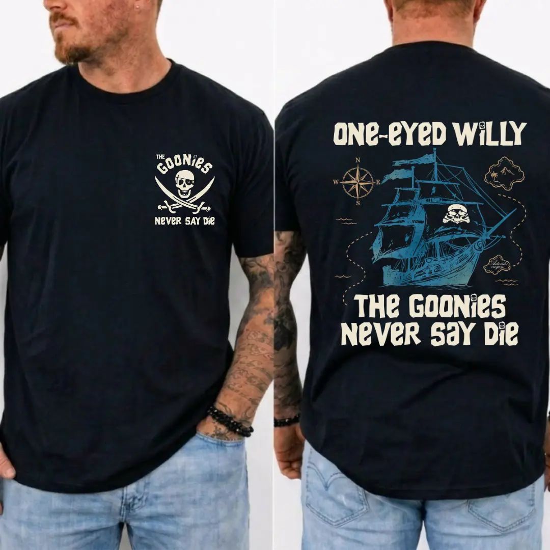 One-Eyed WillY The Goonies Never Say Die Movie T-Shirt