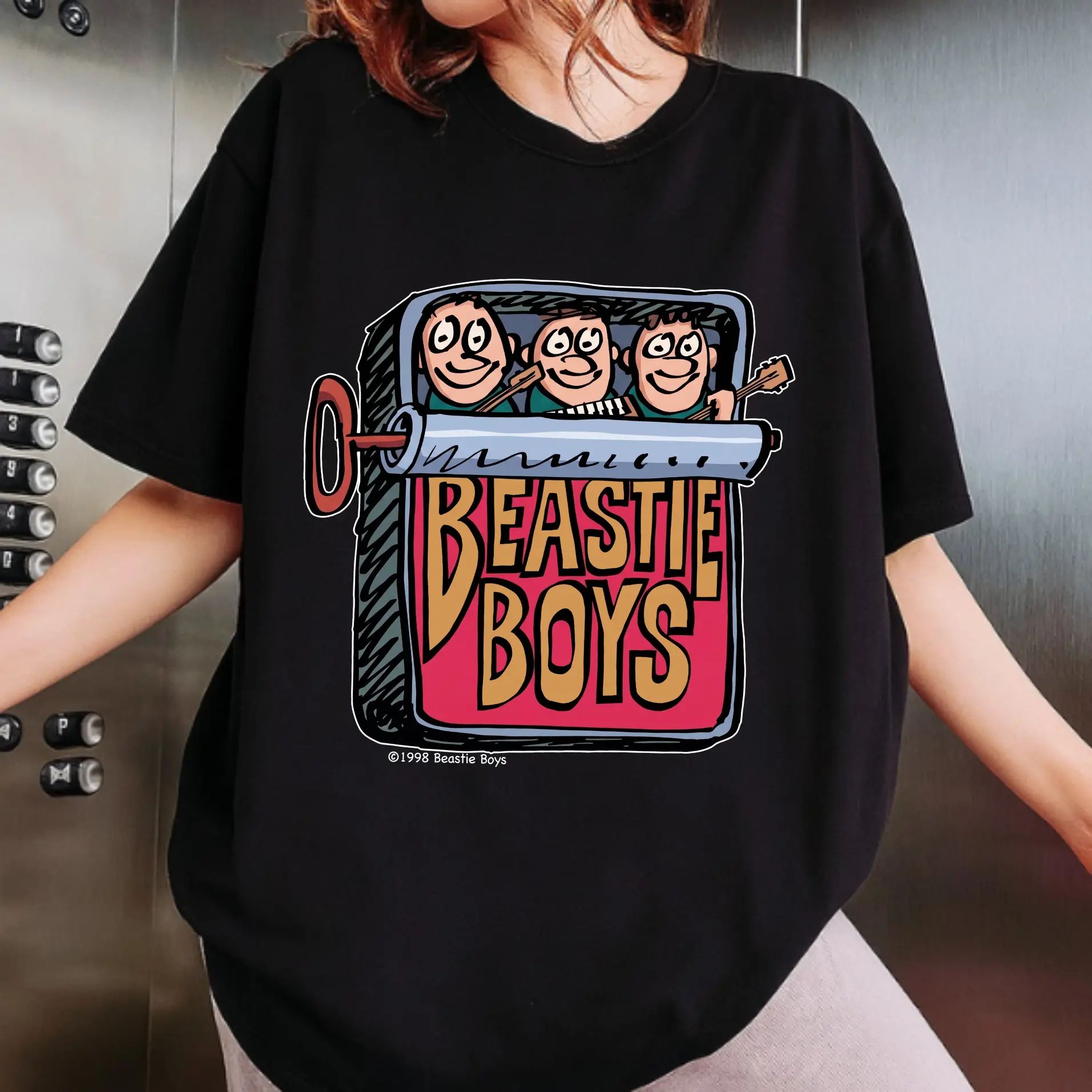 To Honor Beastie Boys Hello Nasty Vintage Hip Hop Album Graphic T-Shirt