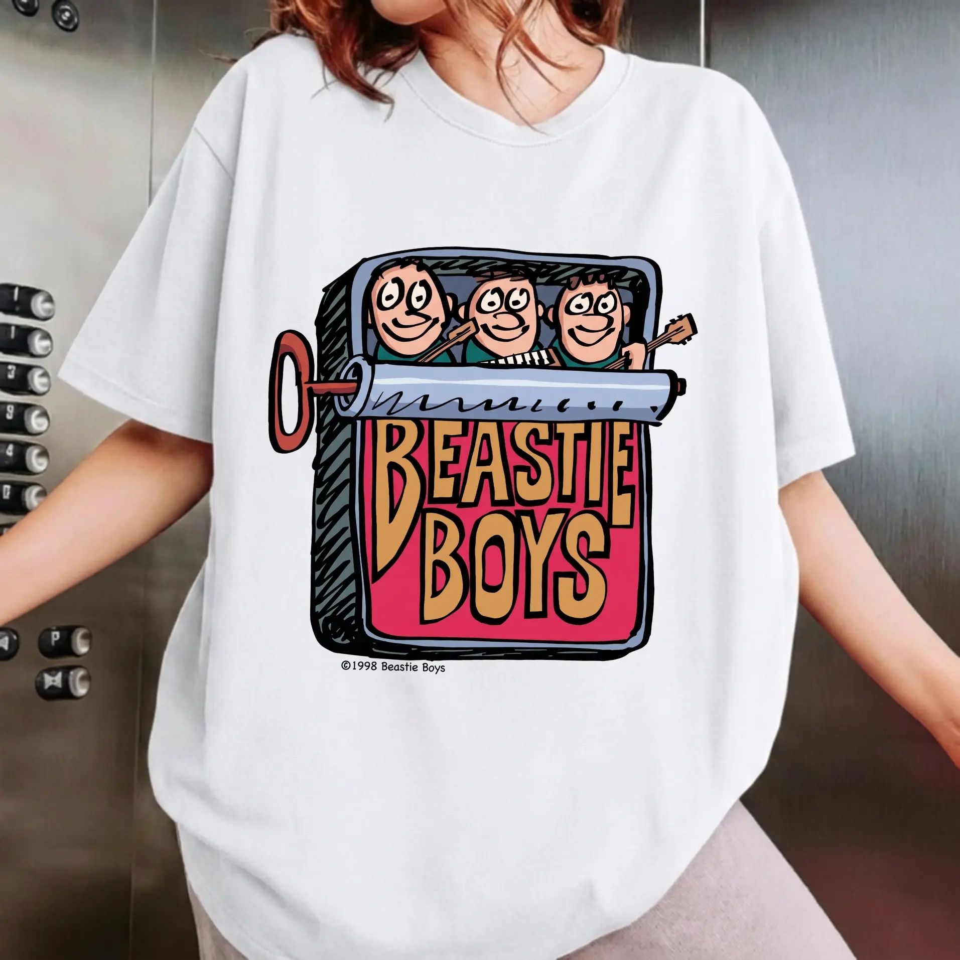 To Honor Beastie Boys Hello Nasty Vintage Hip Hop Album Graphic T-Shirt