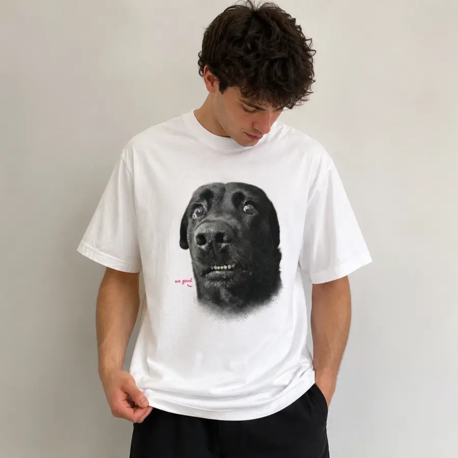 The Nervous Smile Funny Cotton Graphic Tee