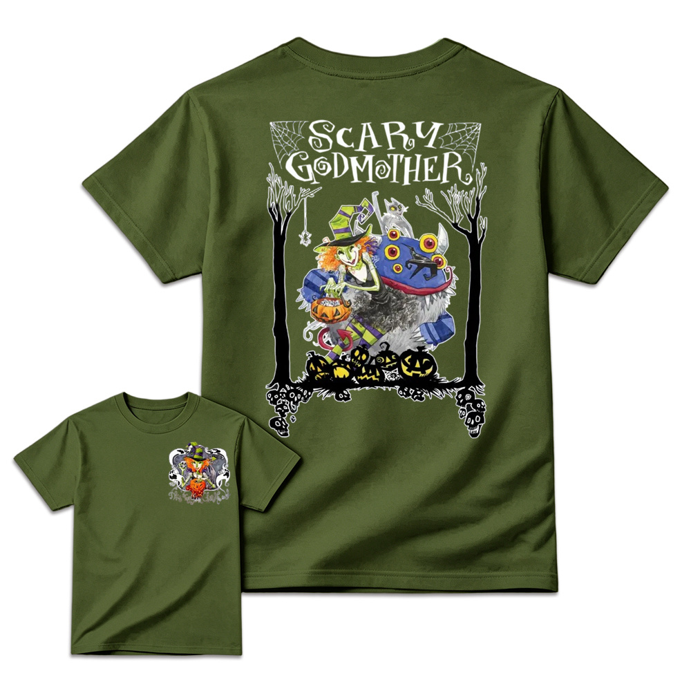 Scary Godmother Shirt, Old Movie Halloween Shirt, Movie Halloween Shirt, Halloween Shirts, Horror Shirt, Gift for Men and Women, MADE IN USA