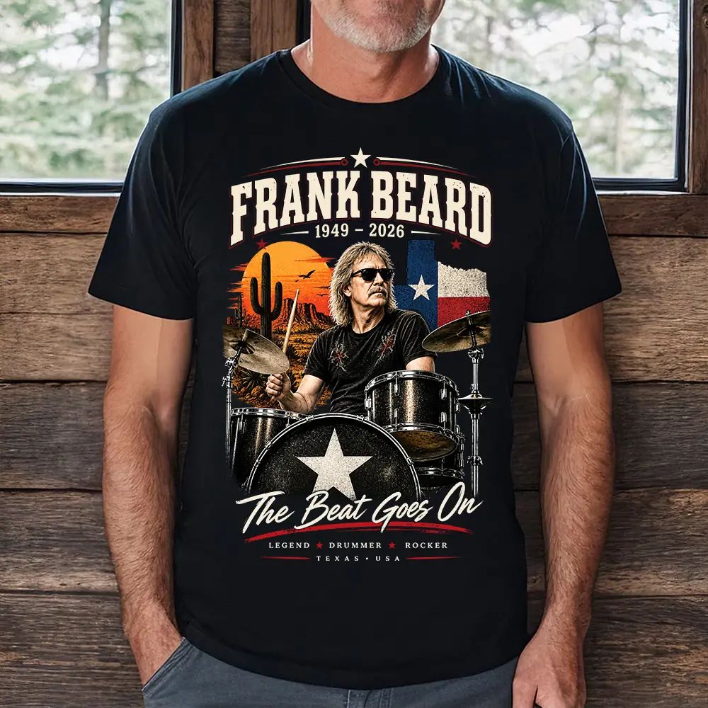 ZZ Top Rock Music Fan Frank Beard Tribute T-Shirt