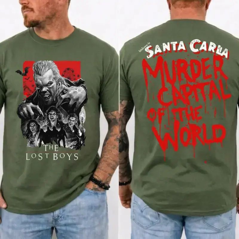 🦇Vintage The Lost Boys Vampire Halloween Horror Movie T-shirt
