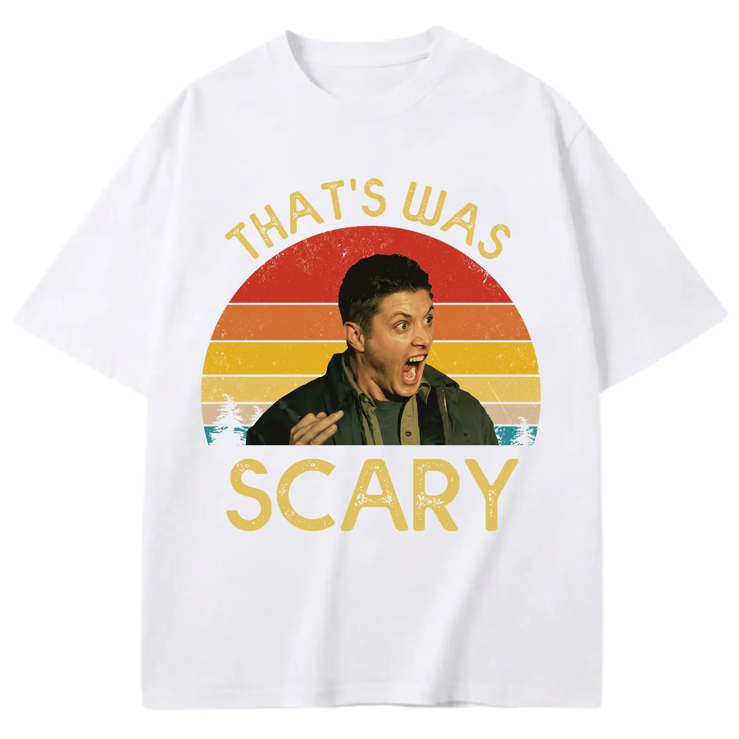 That Was Scary Funny Shocked Hunter Graphic Movie Shirt