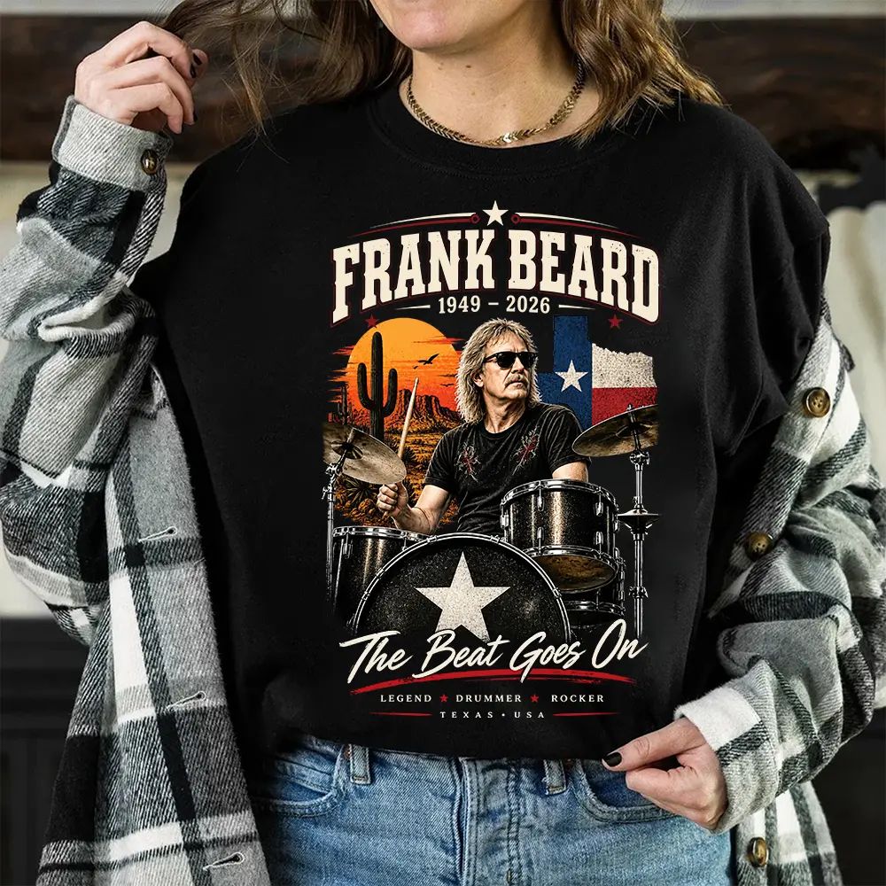 ZZ Top Rock Music Fan Frank Beard Tribute T-Shirt