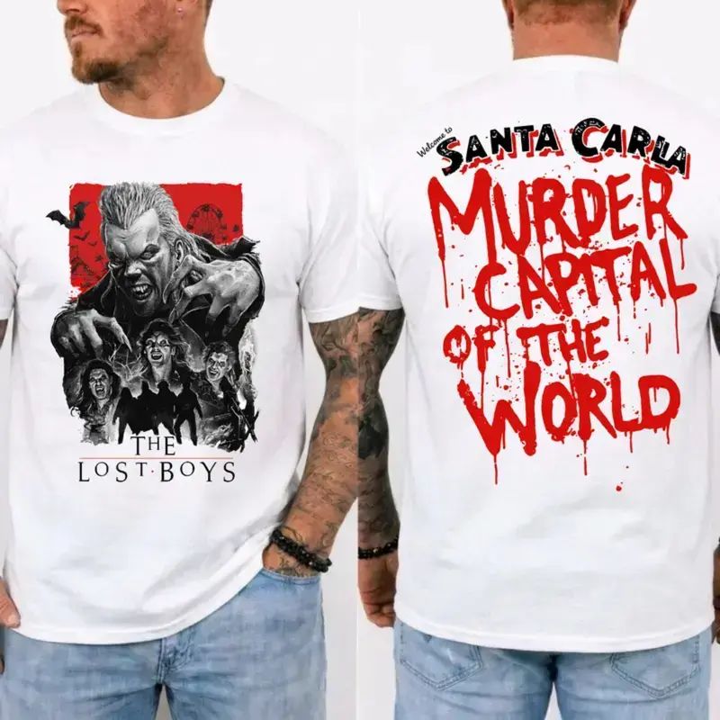 🦇Vintage The Lost Boys Vampire Halloween Horror Movie T-shirt