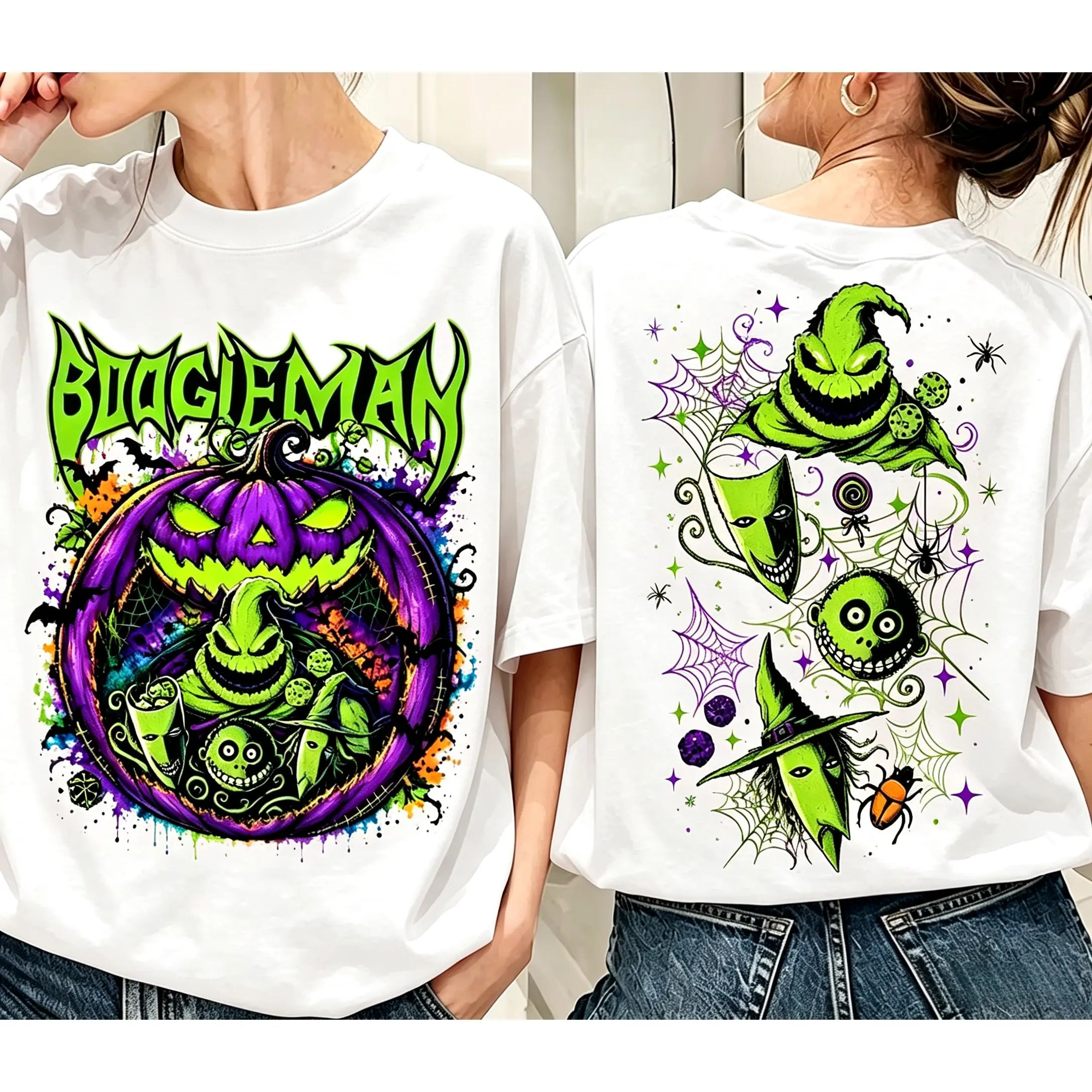 Welcome to our Nightmare B00gieman Halloween Scary Movie T-shirt