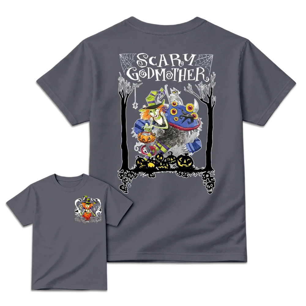 Scary Godmother Shirt, Old Movie Halloween Shirt, Movie Halloween Shirt, Halloween Shirts, Horror Shirt, Gift for Men and Women, MADE IN USA