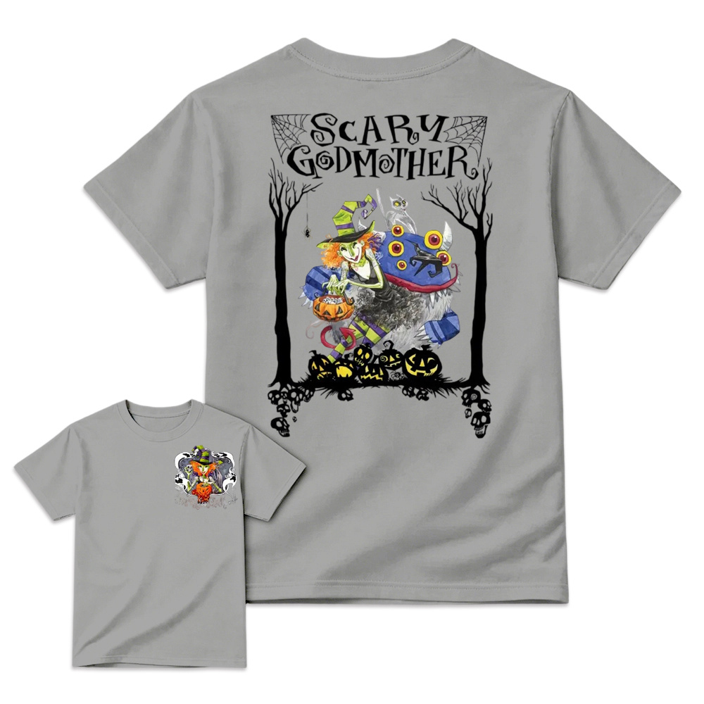 Scary Godmother Shirt, Old Movie Halloween Shirt, Movie Halloween Shirt, Halloween Shirts, Horror Shirt, Gift for Men and Women, MADE IN USA