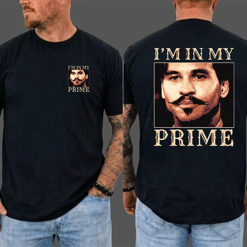 I'm In My Prime Cowboy Retro Western Movie T-Shirt