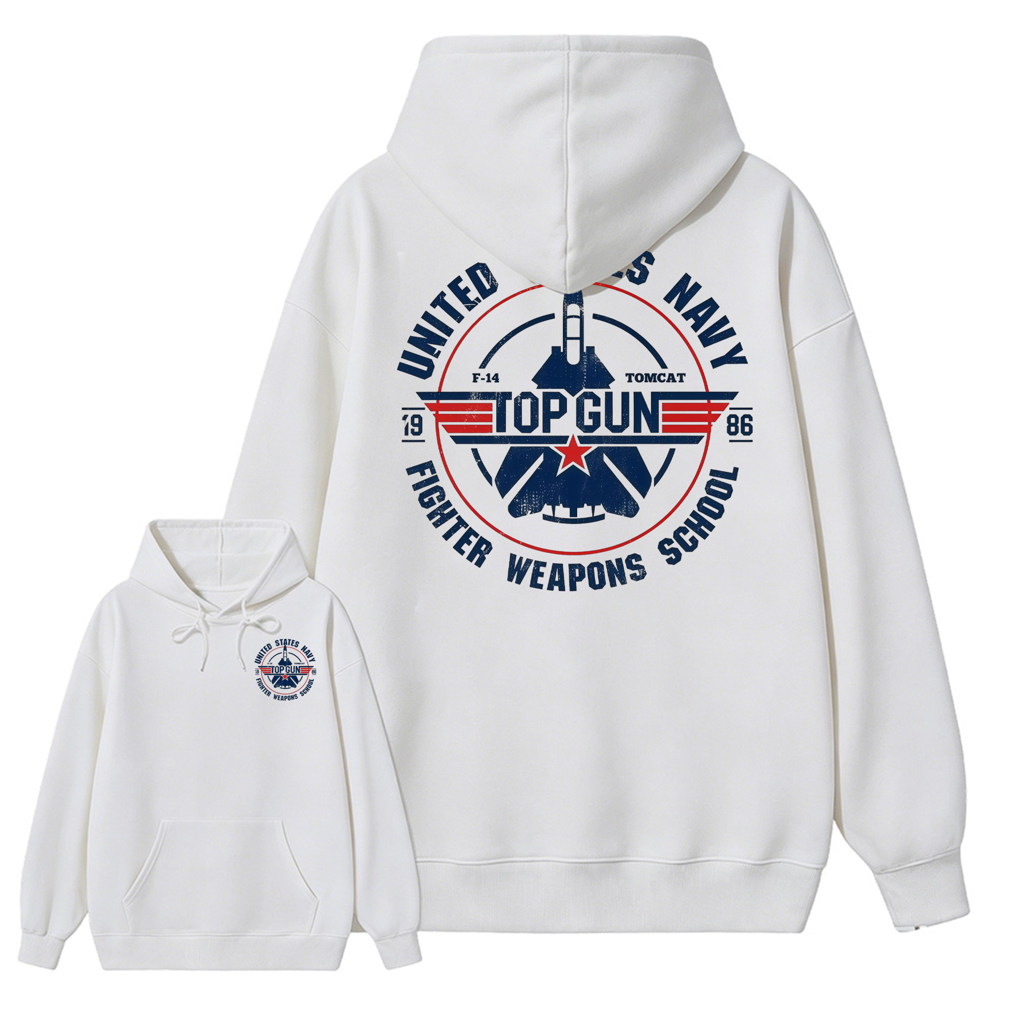 T0p Gun Vintage 80s Fighter Pilot Graphic Hoodie, Retro Military Aviation Hoodie, Navy Fighter Jet Unisex Hoodie