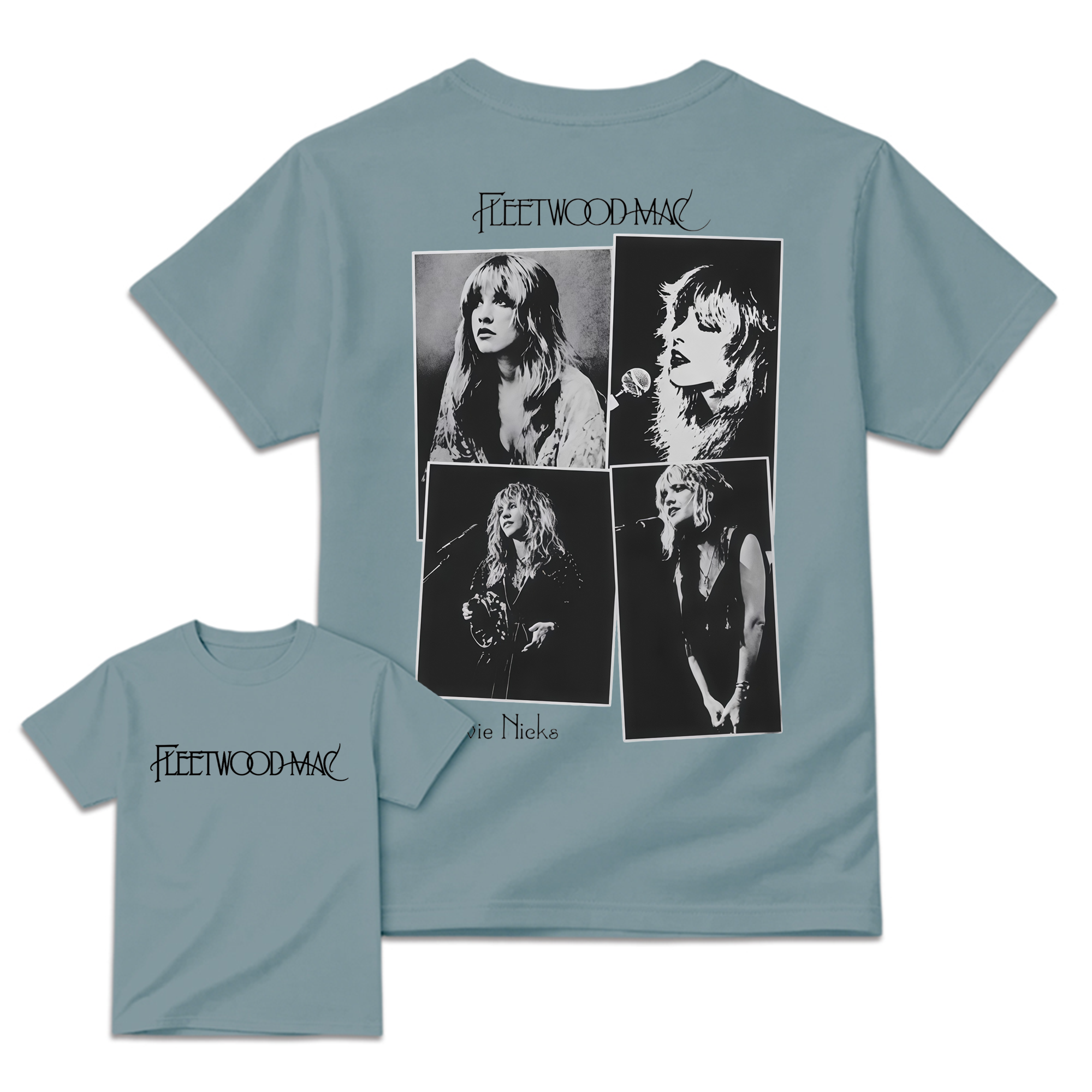 Fleetw00d Mac Rock Band Retro Music Tee, Rock Music Lover Shirt