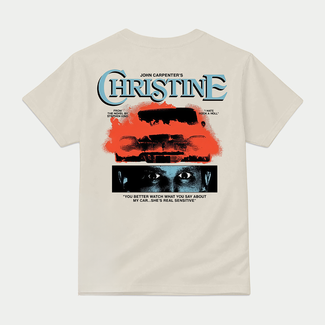 Christ1ne Inspired Retro Car Horror Movie T-Shirt