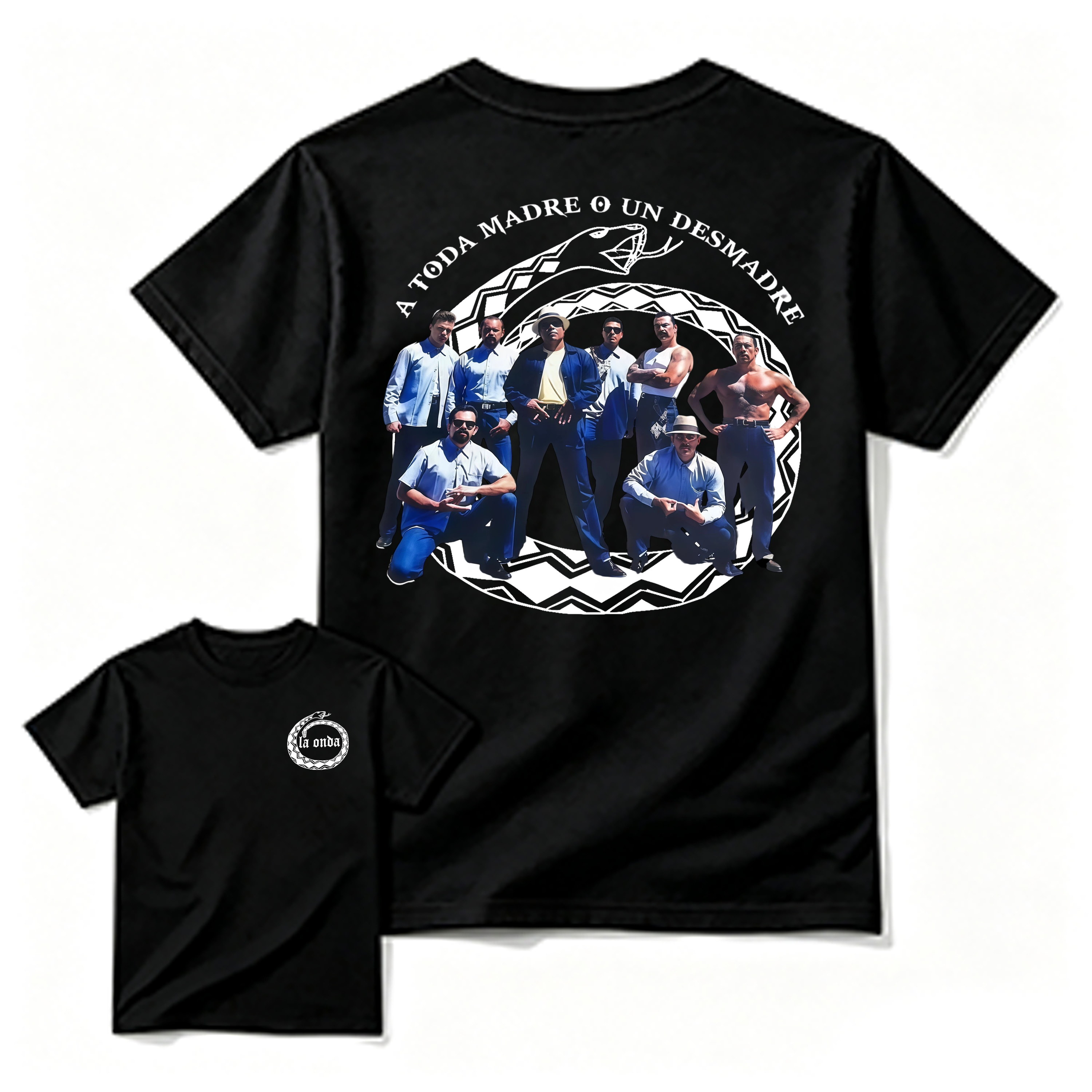 "A Toda Madre O Un Desmadre"- Vintage Chicano Homies T-shirt