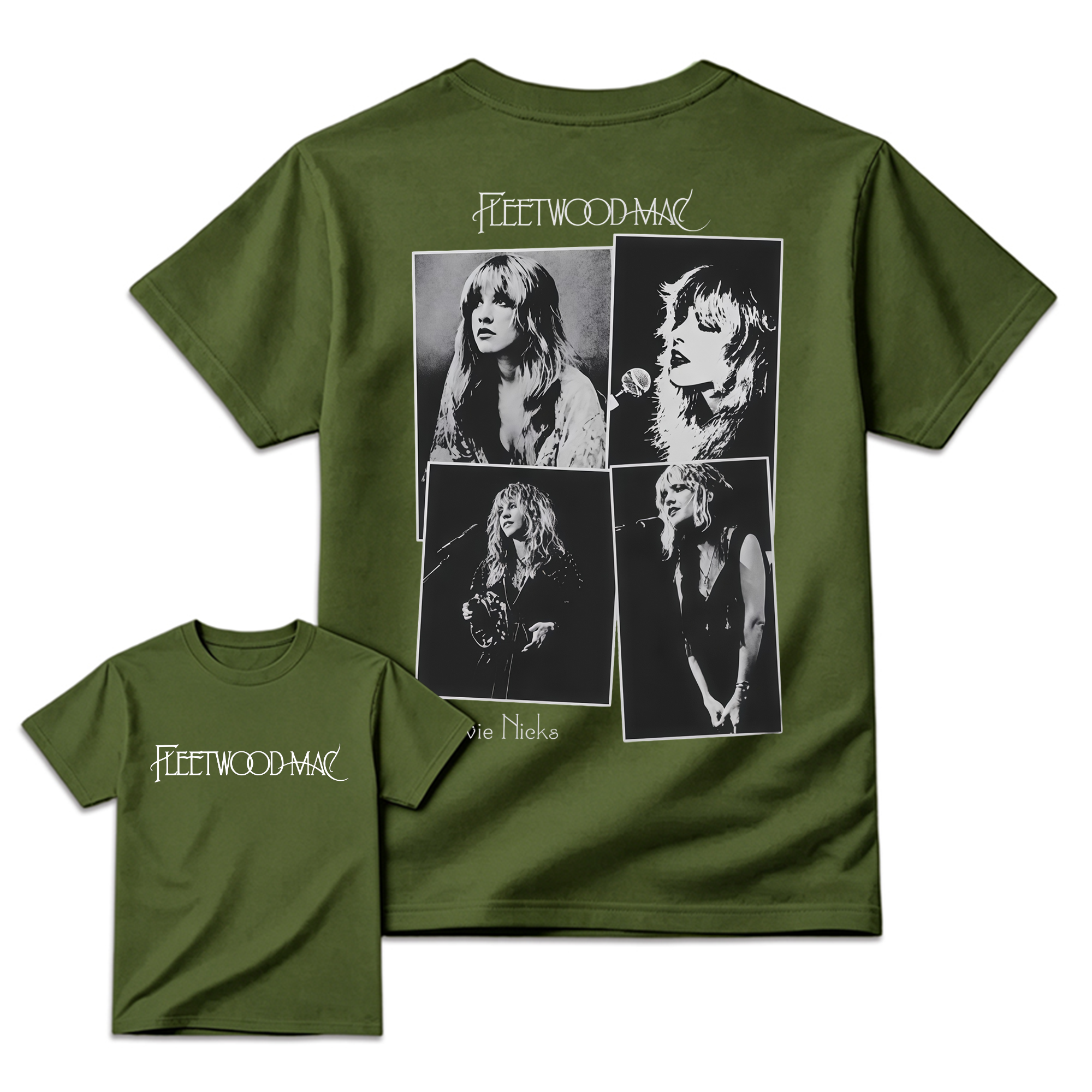 Fleetw00d Mac Rock Band Retro Music Tee, Rock Music Lover Shirt