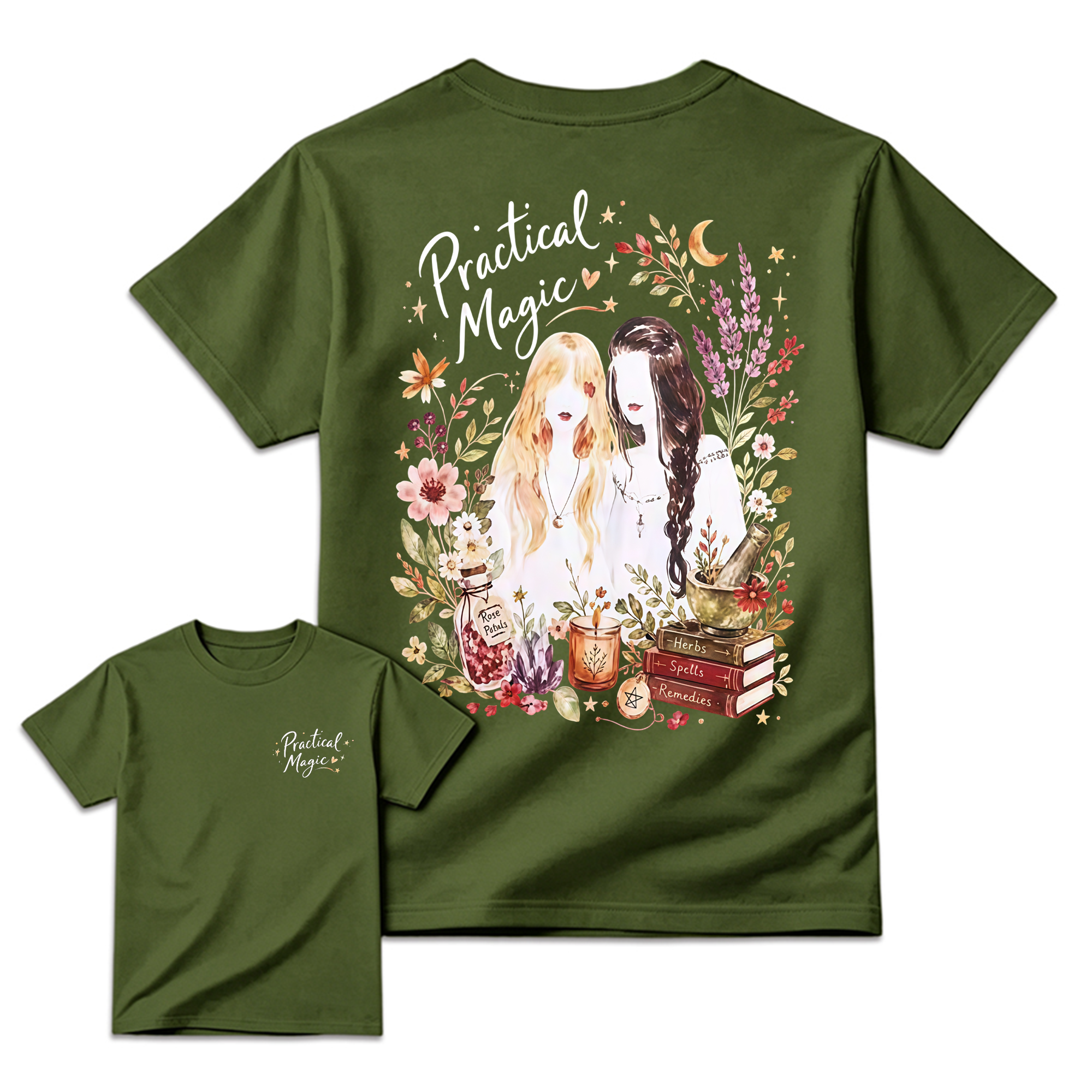 Practical Magic Midnight Margaritas Shirt, Witchy Halloween Tee