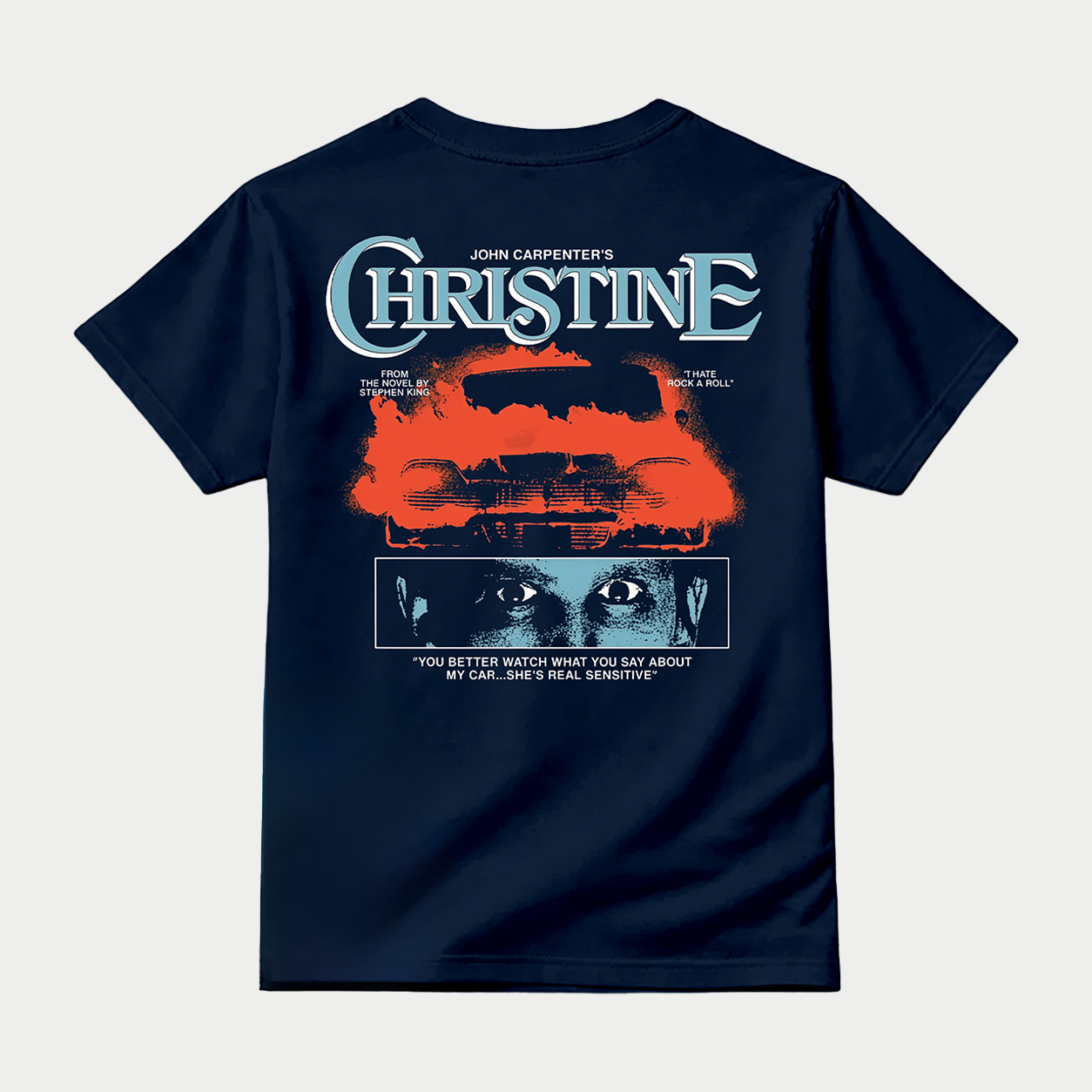 Christ1ne Inspired Retro Car Horror Movie T-Shirt