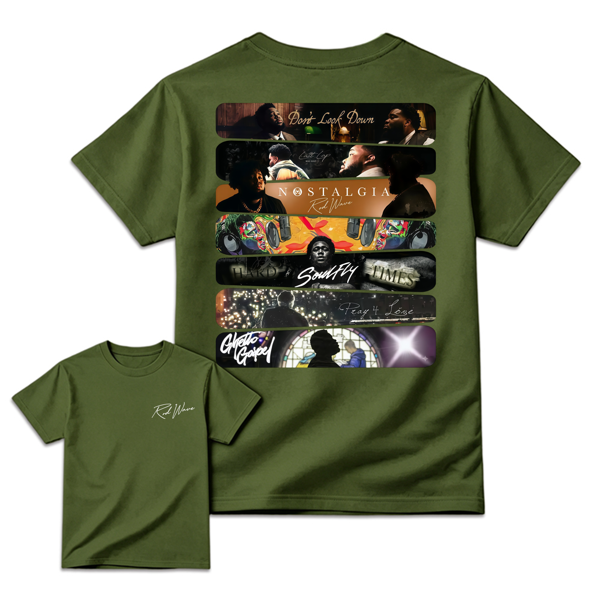 Vintage R0d Wave Album Hip Hop Music Shirt