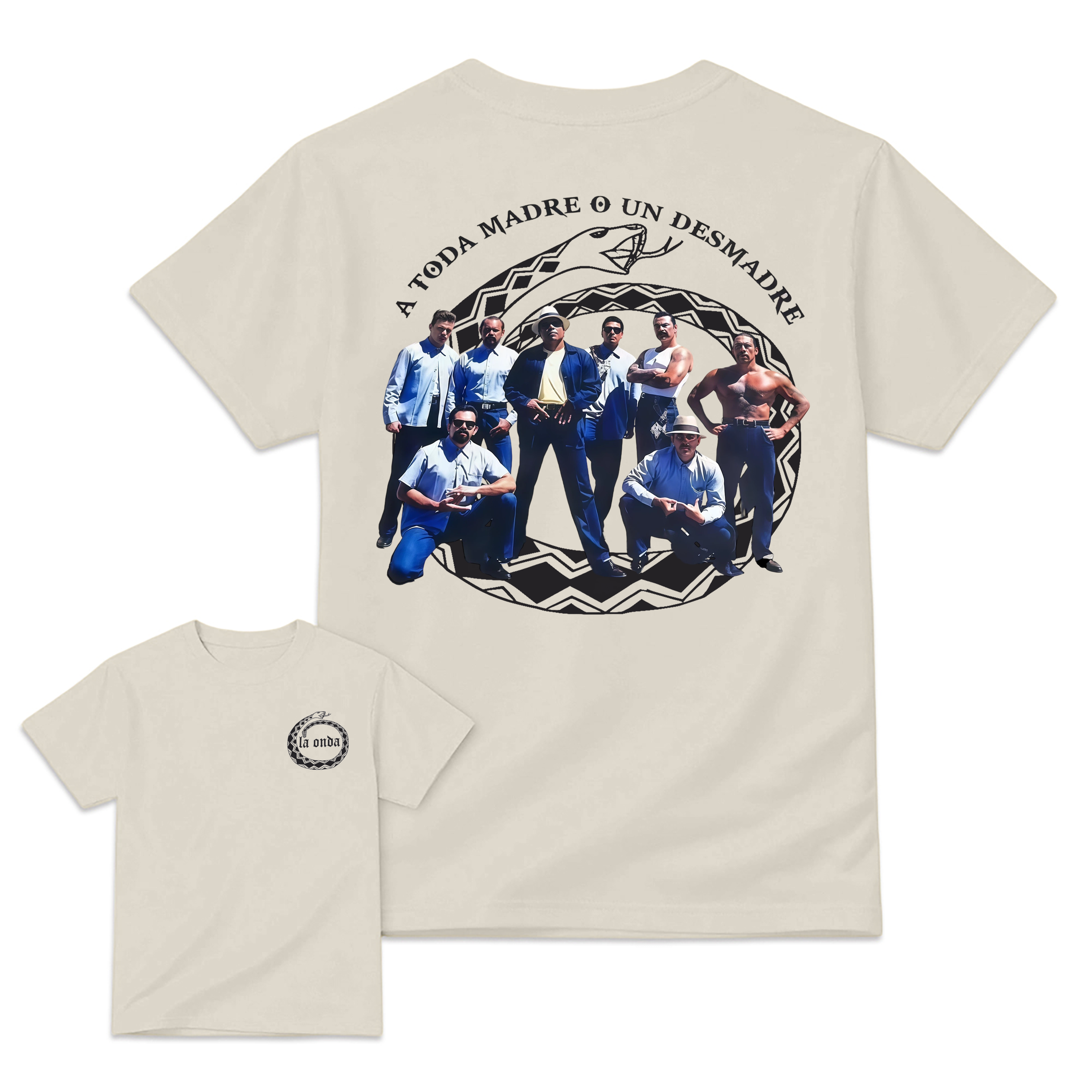 "A Toda Madre O Un Desmadre"- Vintage Chicano Homies T-shirt