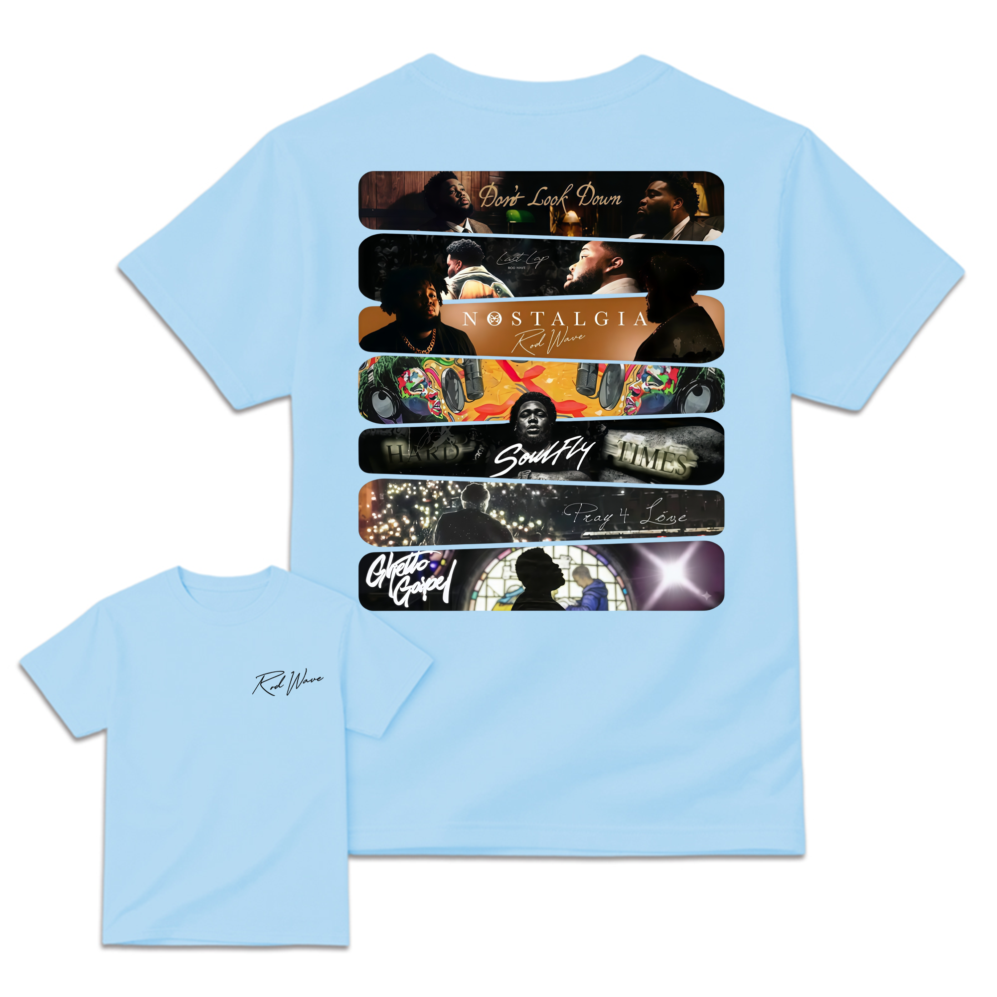 Vintage R0d Wave Album Hip Hop Music Shirt