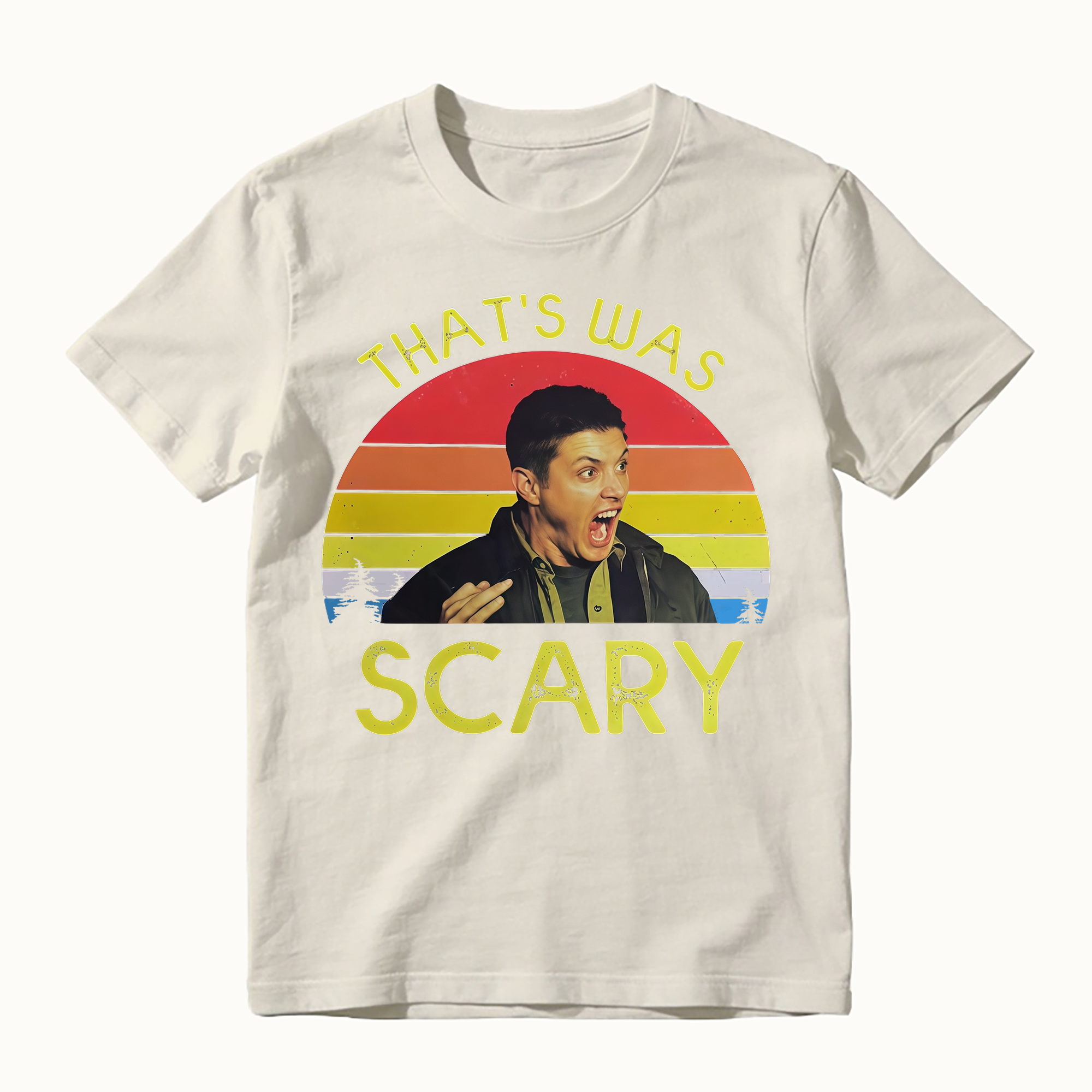 That Was Scary Funny Shocked Hunter Graphic Movie Shirt
