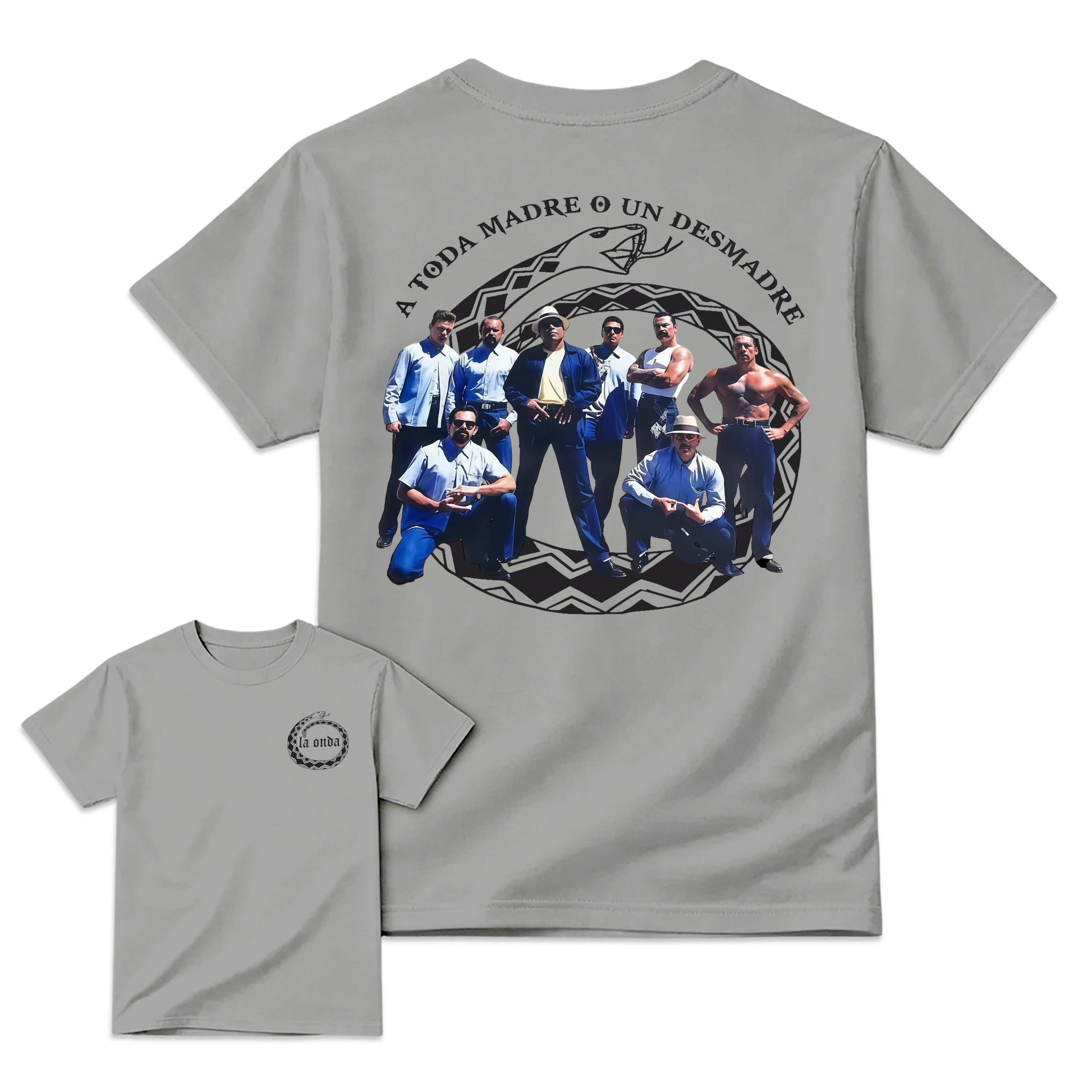 "A Toda Madre O Un Desmadre"- Vintage Chicano Homies T-shirt