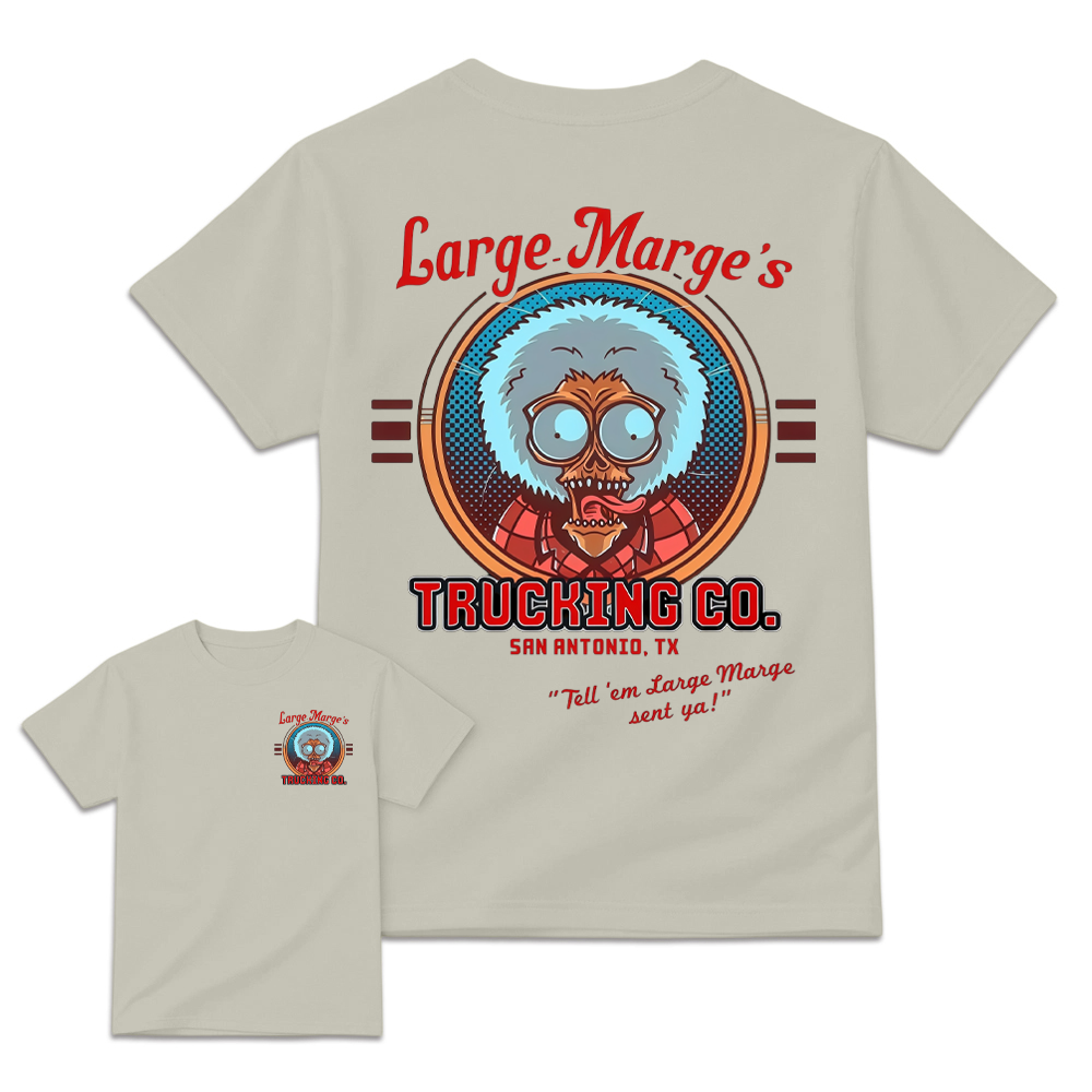 Vintage 1985 Trucker Graphic Tee Retro Horror Movie T-Shirt