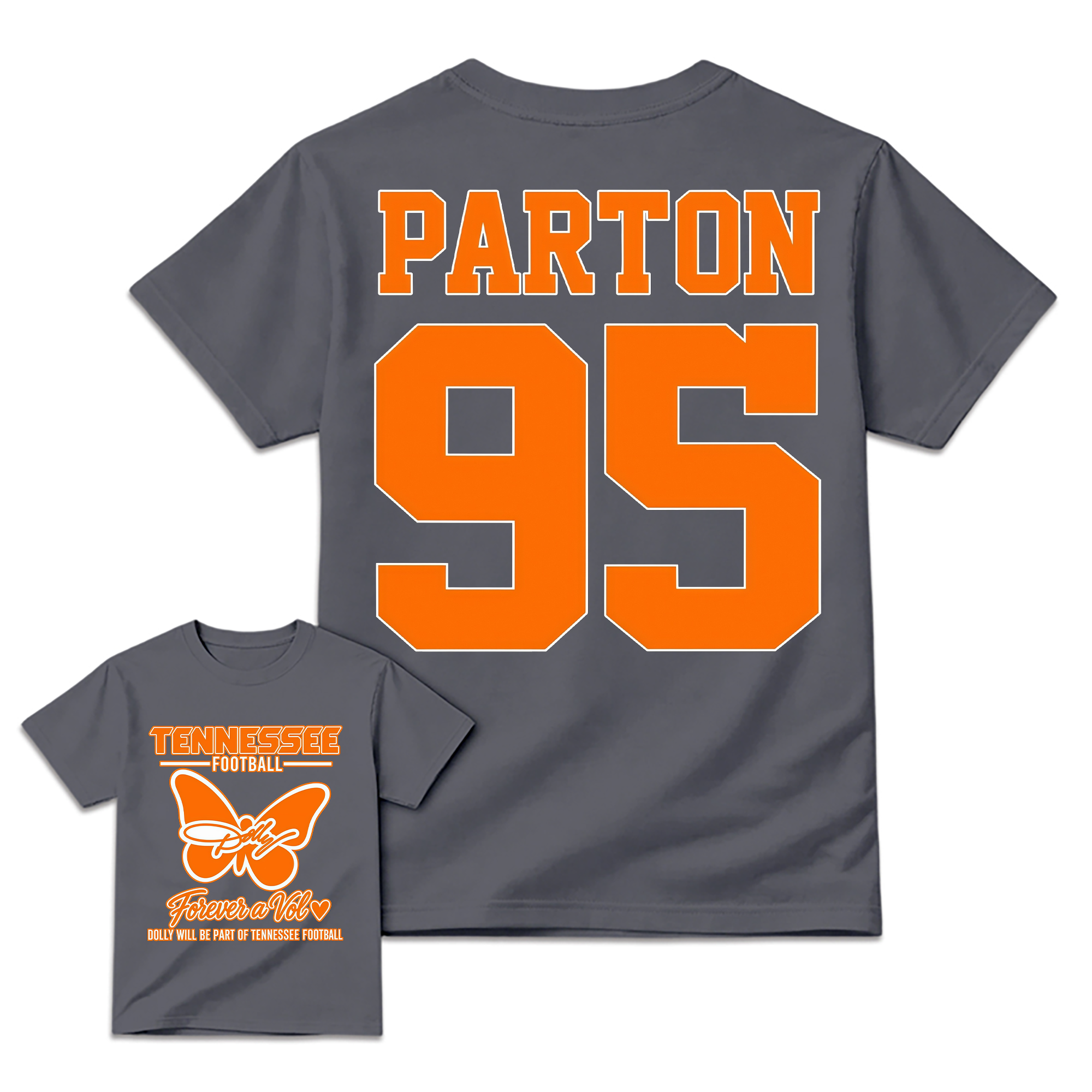 Parton 95 Tennessee Country Music Football Fan T-shirt