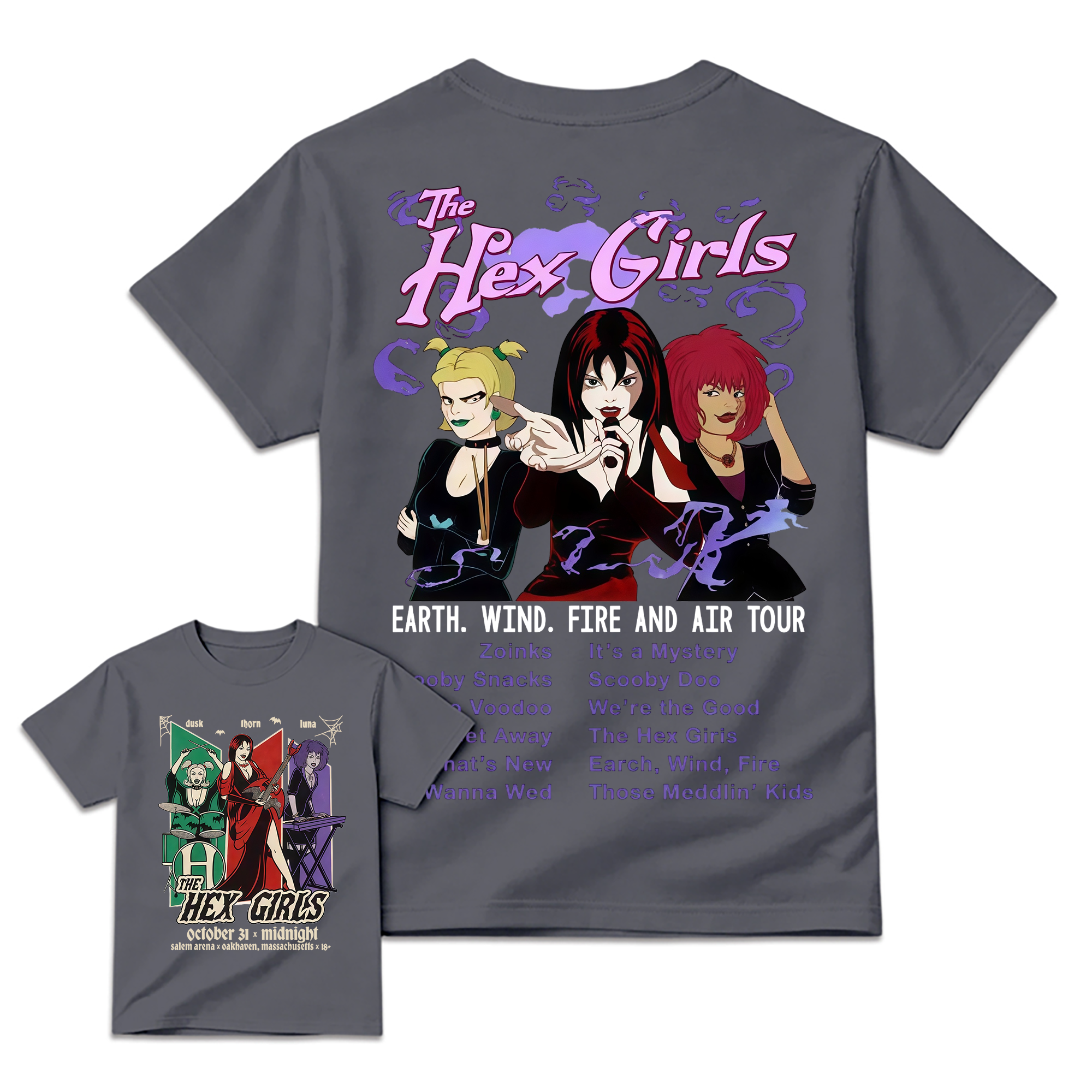 The He× Girls Rock Band Music Halloween Retro 90s Unisex Shirt