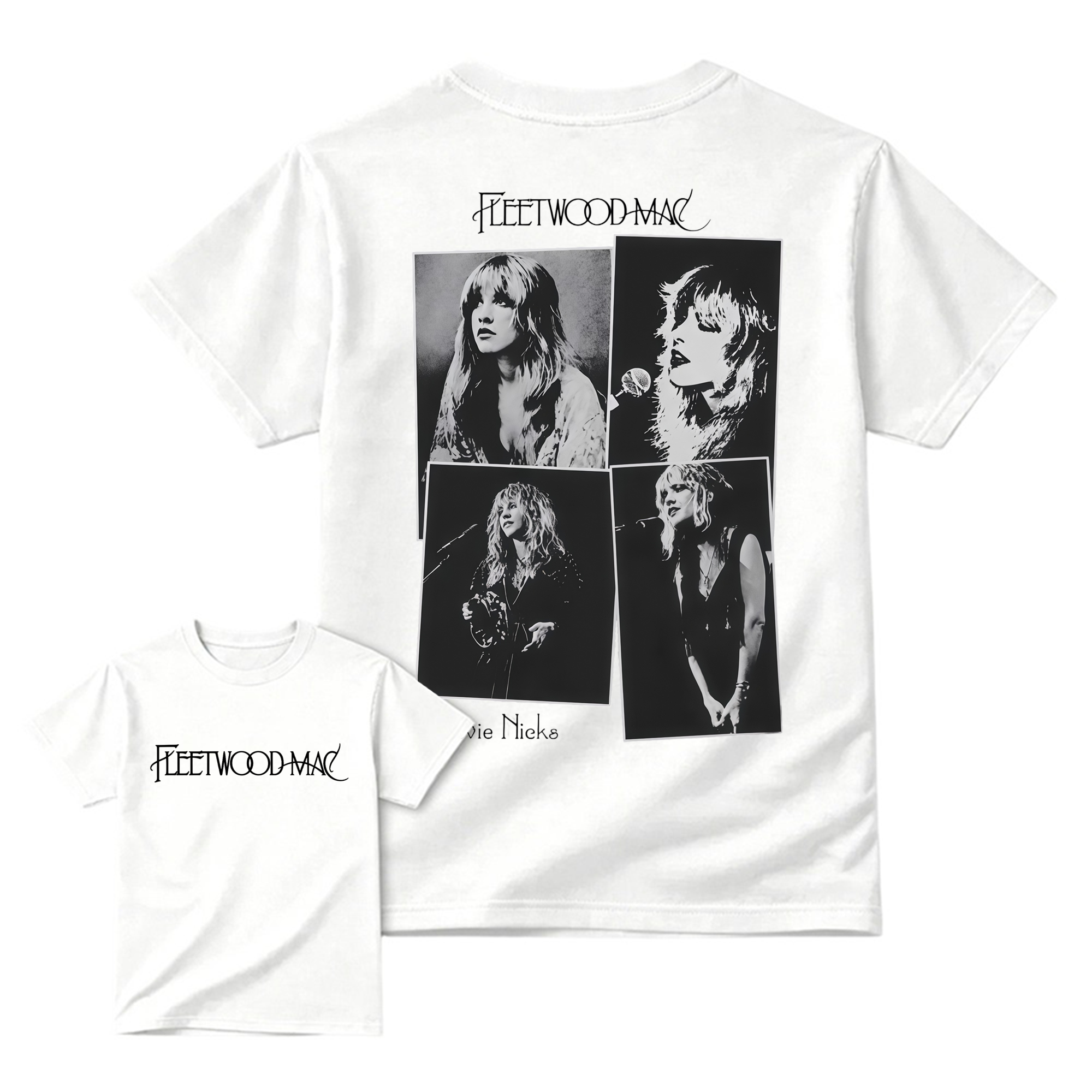 Fleetw00d Mac Rock Band Retro Music Tee, Rock Music Lover Shirt