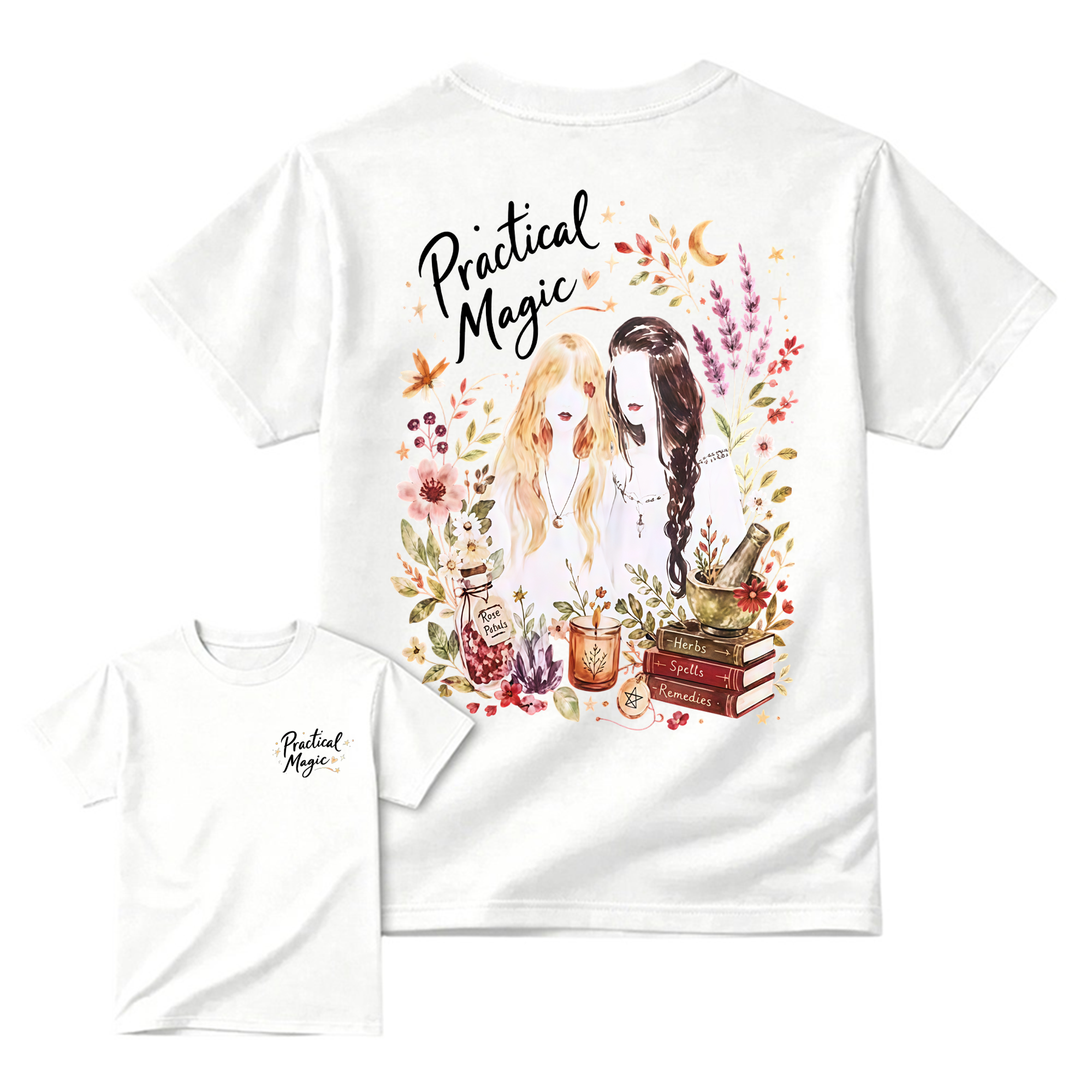 Practical Magic Midnight Margaritas Shirt, Witchy Halloween Tee