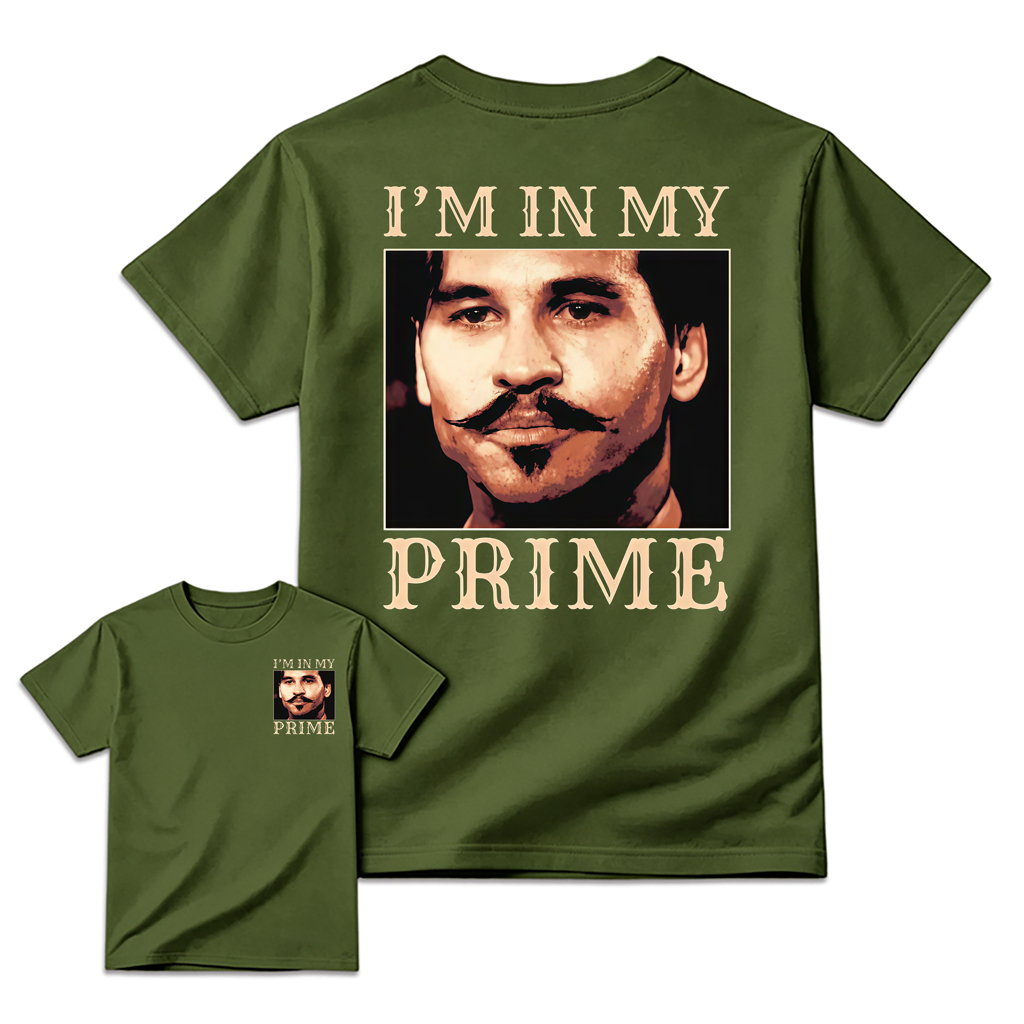 I'm In My Prime Cowboy Retro Western Movie T-Shirt