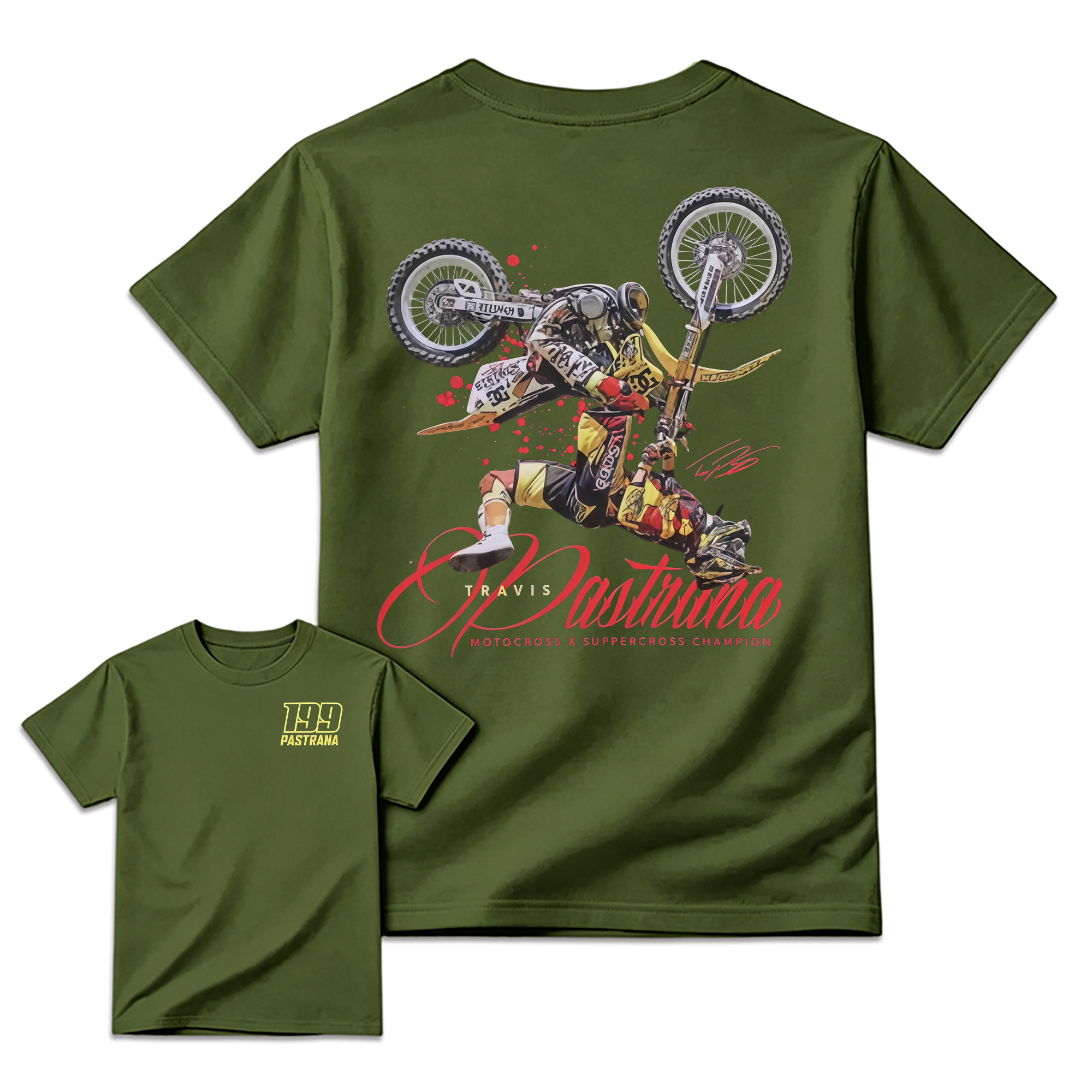 Vintage Motocross Racing Fan Shirt