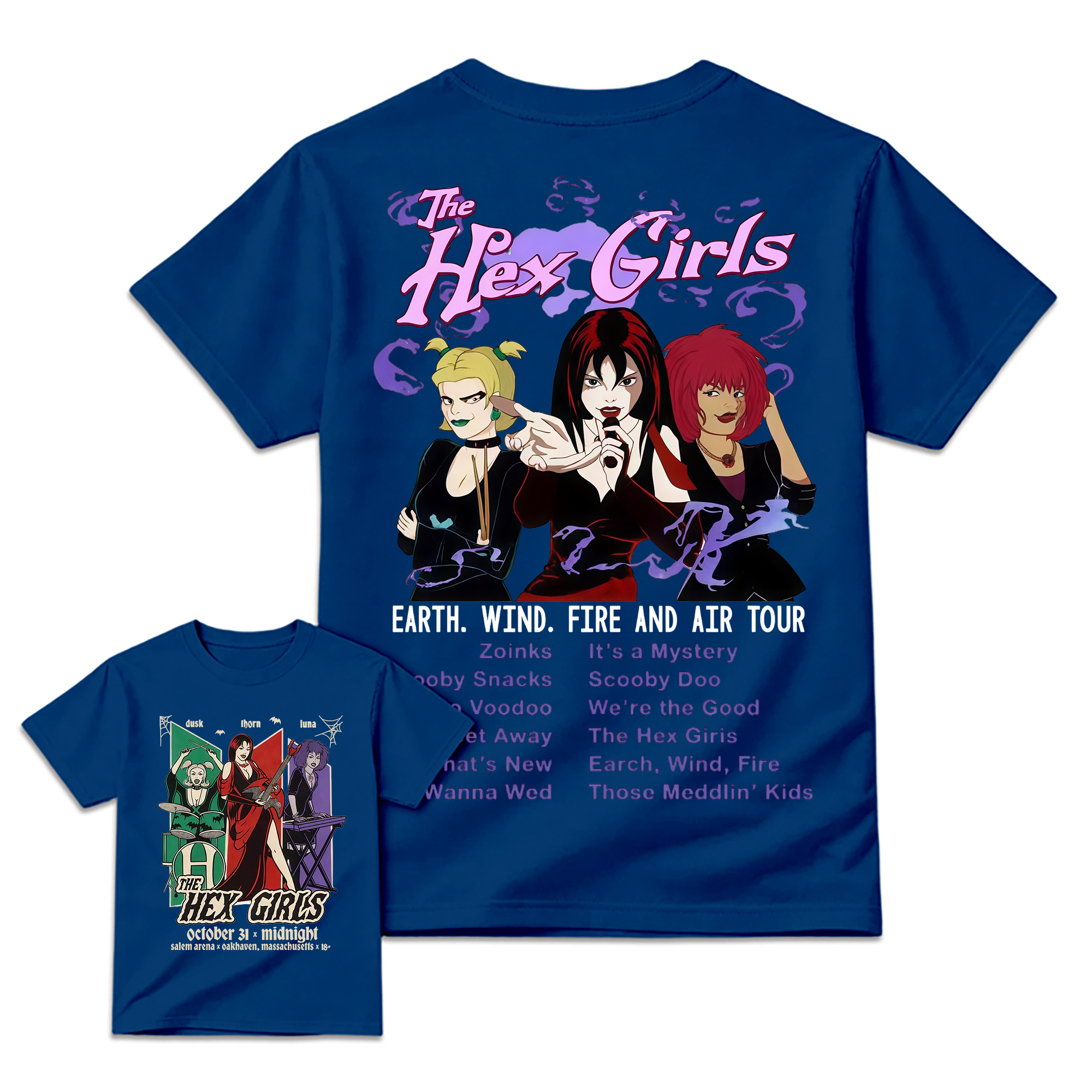 The He× Girls Rock Band Music Halloween Retro 90s Unisex Shirt
