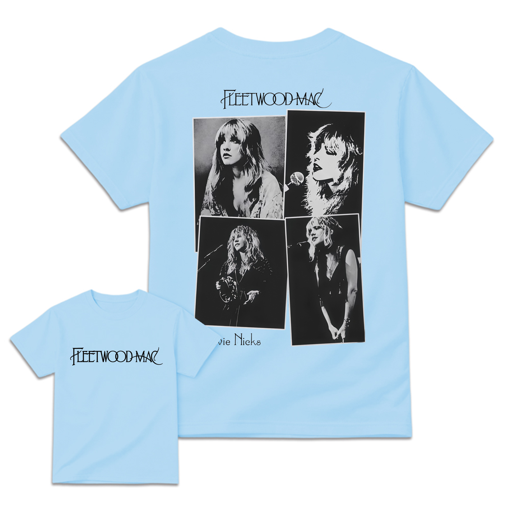 Fleetw00d Mac Rock Band Retro Music Tee, Rock Music Lover Shirt