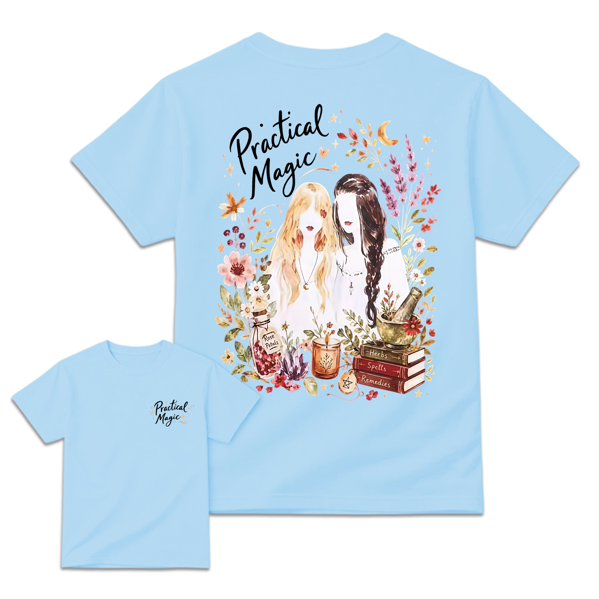 Practical Magic Midnight Margaritas Shirt, Witchy Halloween Tee