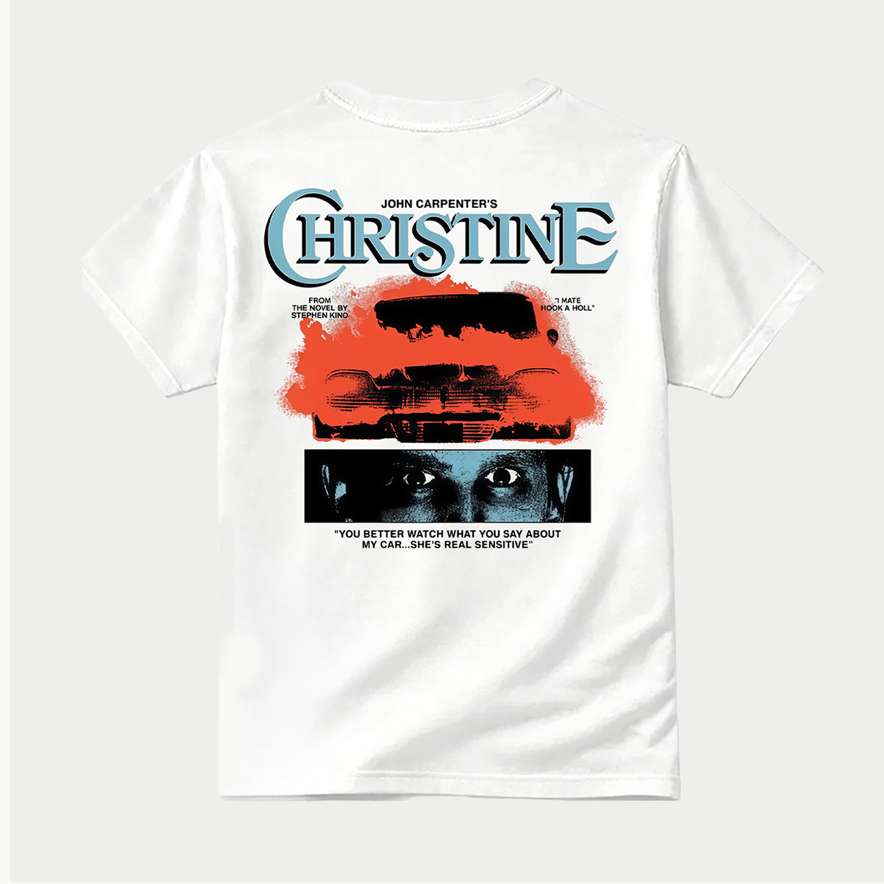 Christ1ne Inspired Retro Car Horror Movie T-Shirt