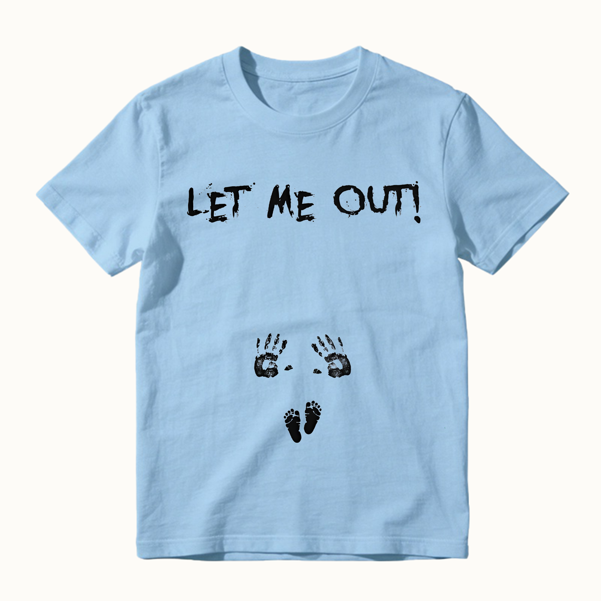 Let Me Out Funny Pregnancy Announcement Halloween T-Shirt