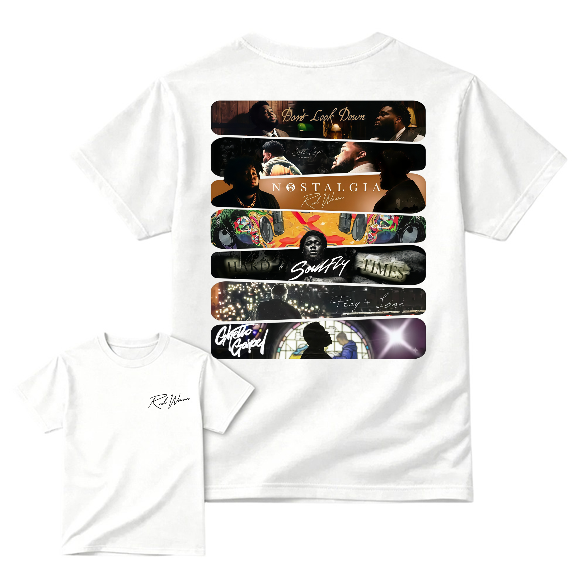 Vintage R0d Wave Album Hip Hop Music Shirt