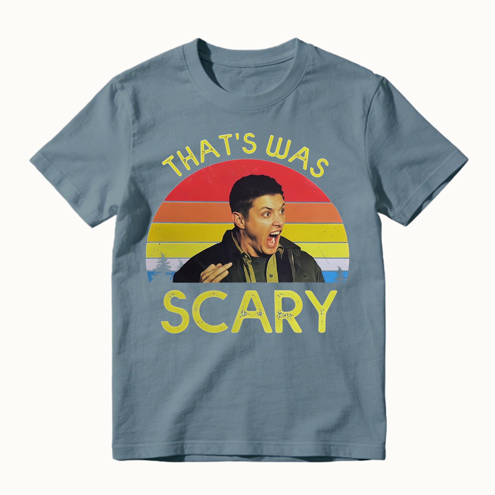 That Was Scary Funny Shocked Hunter Graphic Movie Shirt