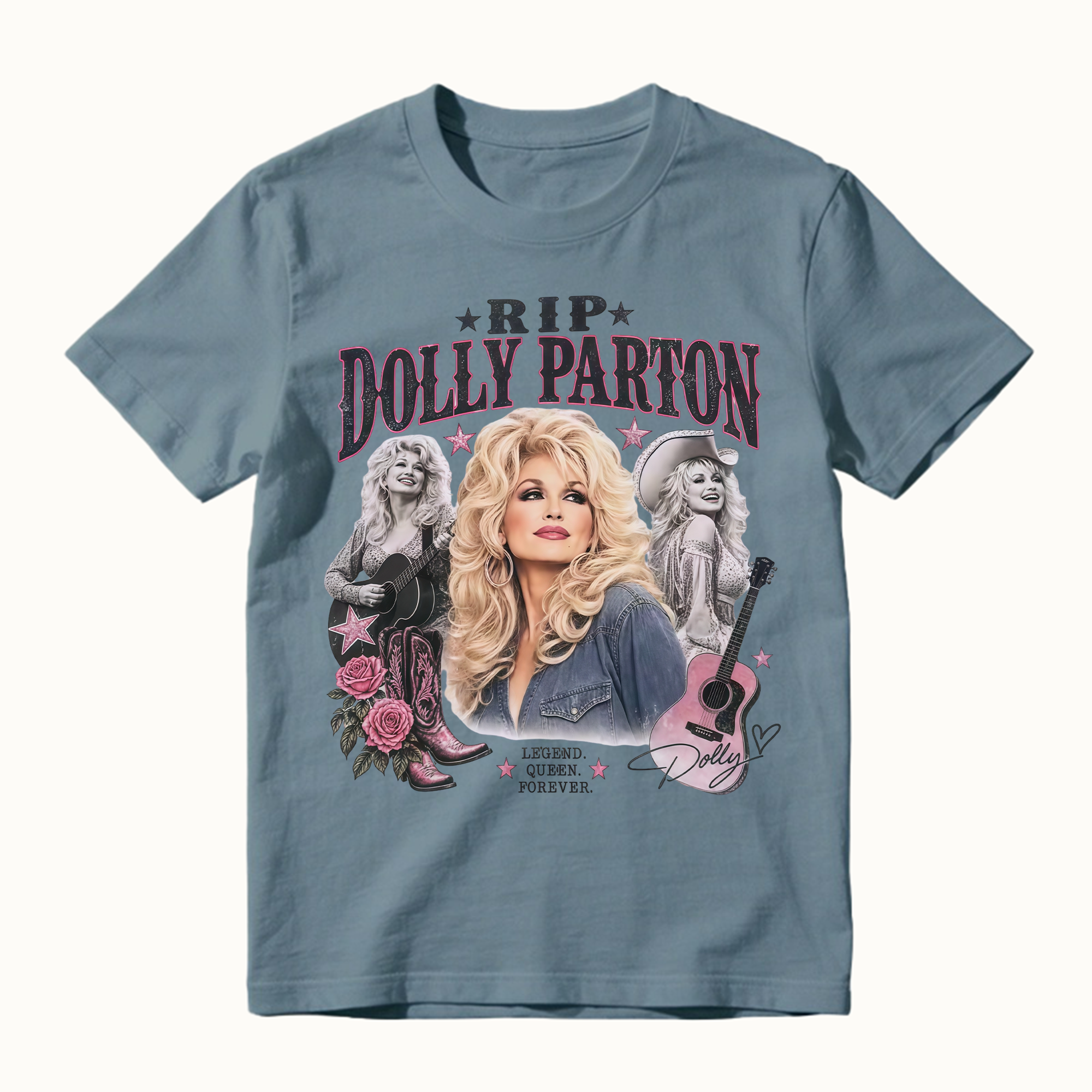 Country Music Legend Tribute Tee