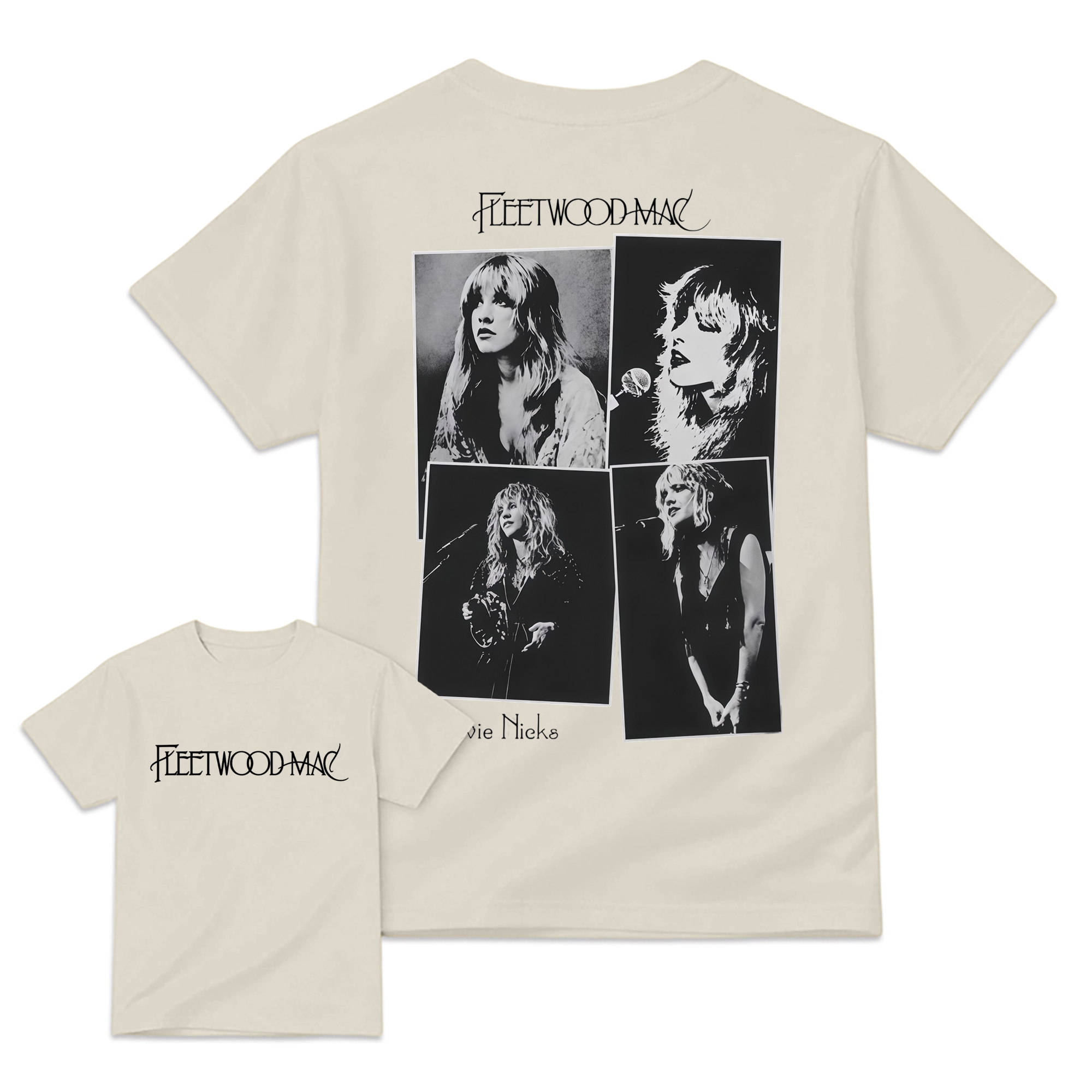 Fleetw00d Mac Rock Band Retro Music Tee, Rock Music Lover Shirt