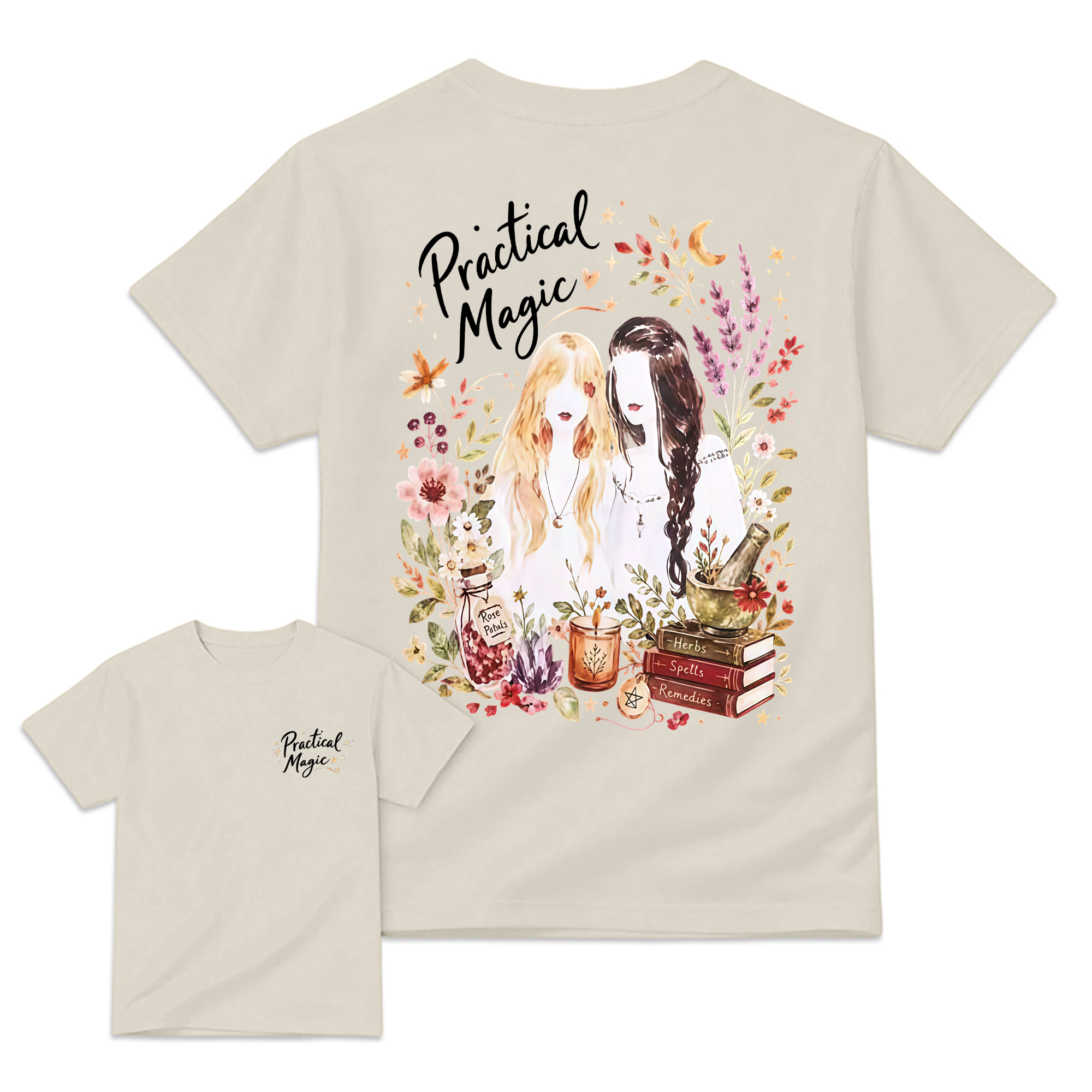 Practical Magic Midnight Margaritas Shirt, Witchy Halloween Tee