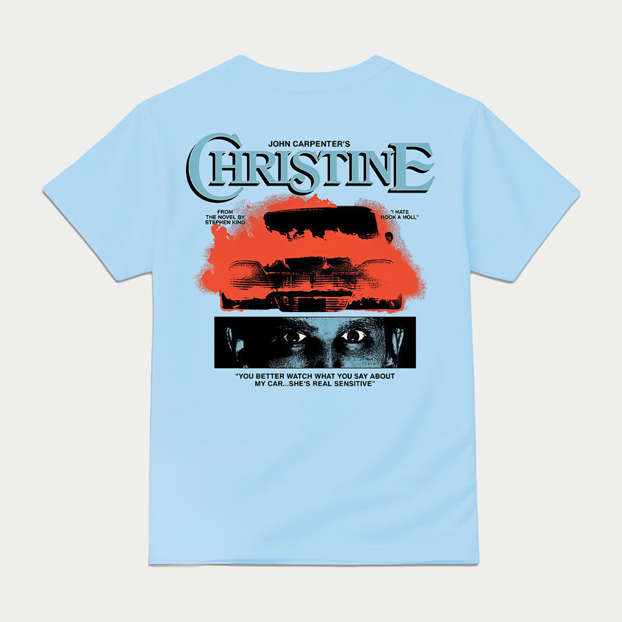 Christ1ne Inspired Retro Car Horror Movie T-Shirt