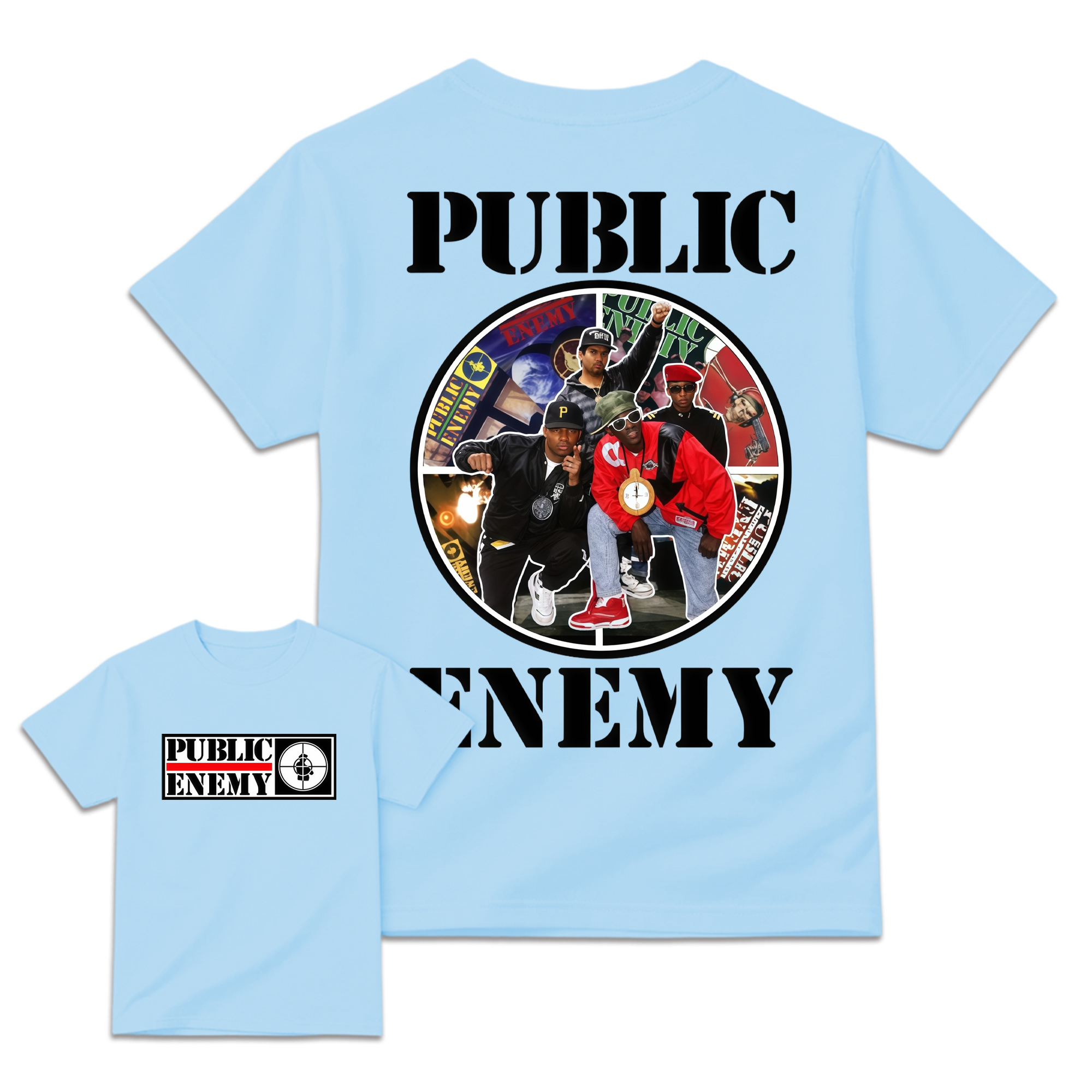 Publ1c Enemy Album Tee, Vintage Hip Hop Music Band Shirt